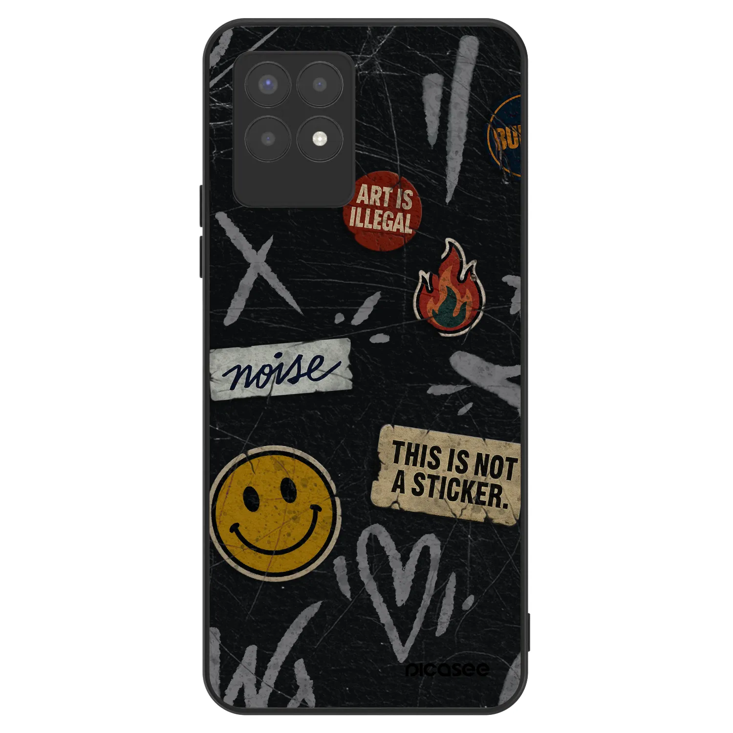 Picasee ULTIMATE CASE na Realme 8i - STICKERS x TAGS