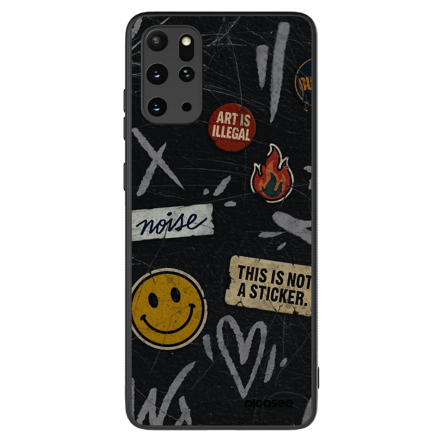 Picasee ULTIMATE CASE na Samsung Galaxy S20+ G985F - STICKERS x TAGS