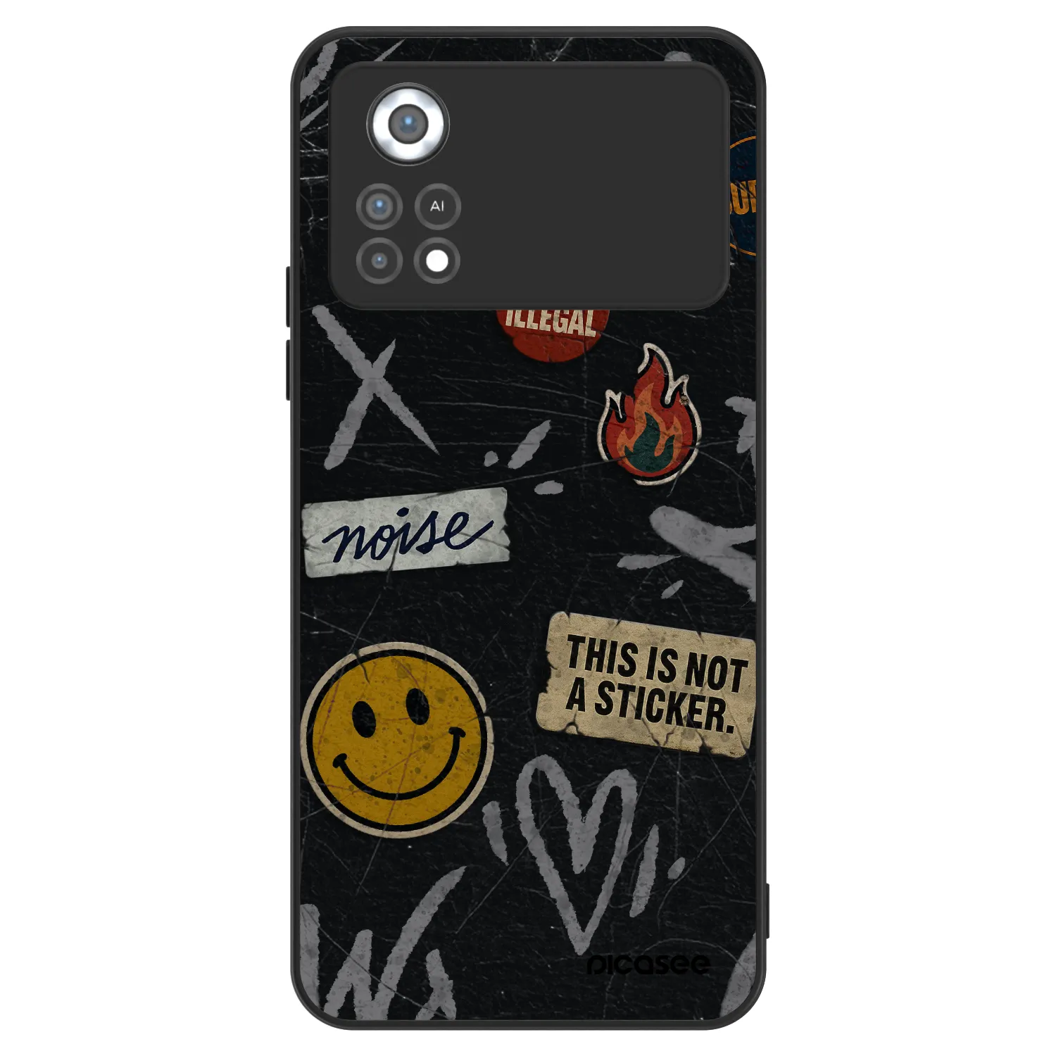 Picasee ULTIMATE CASE na Xiaomi Poco X4 Pro 5G - STICKERS x TAGS