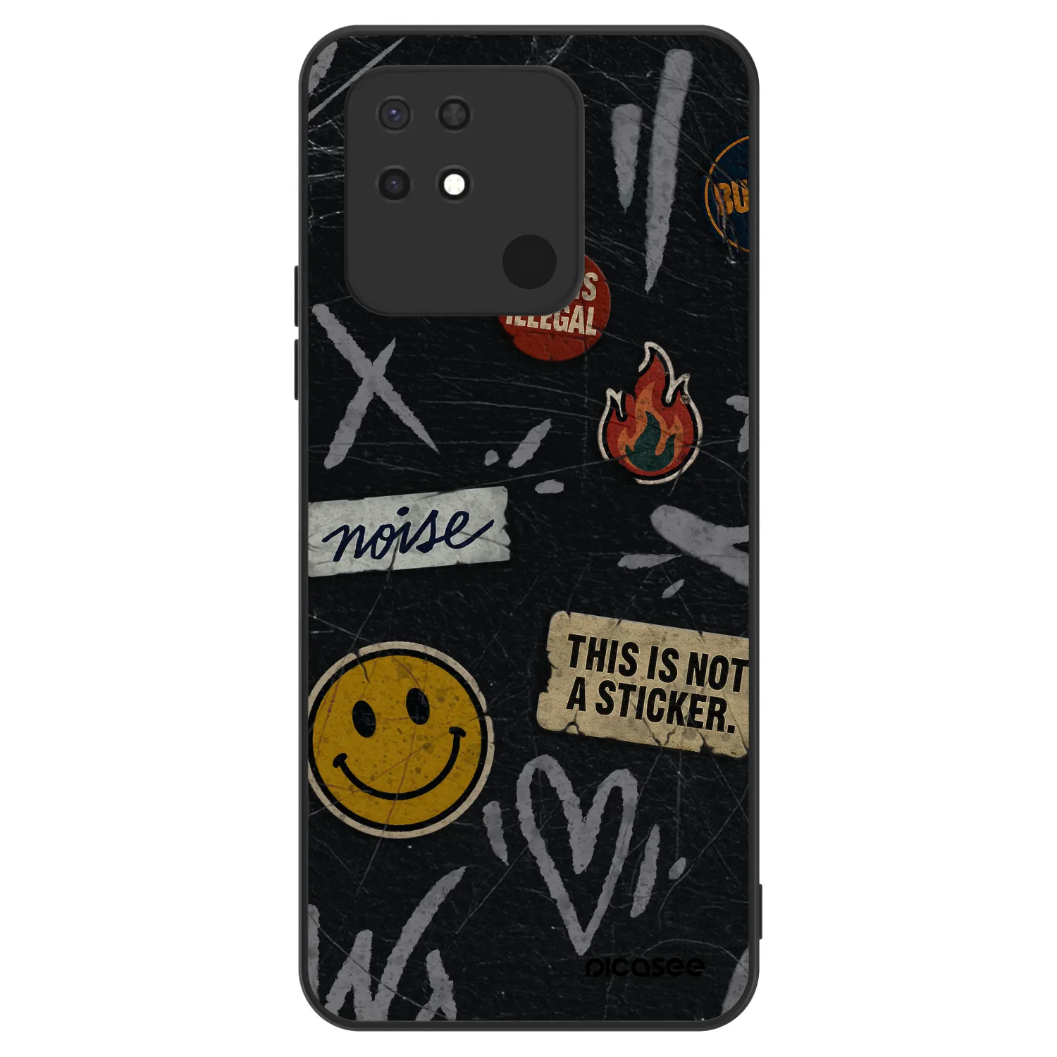 Picasee ULTIMATE CASE na Xiaomi Redmi 10C - STICKERS x TAGS