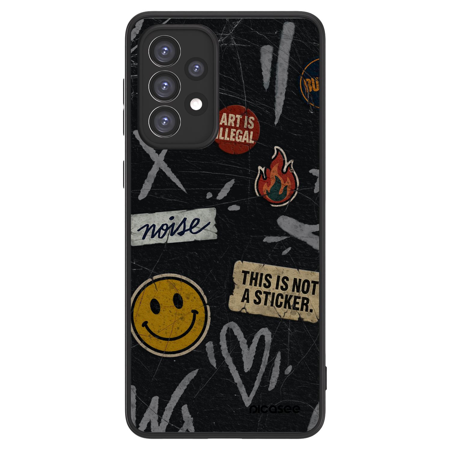 Picasee ULTIMATE CASE na Samsung Galaxy A33 5G A336 - STICKERS x TAGS