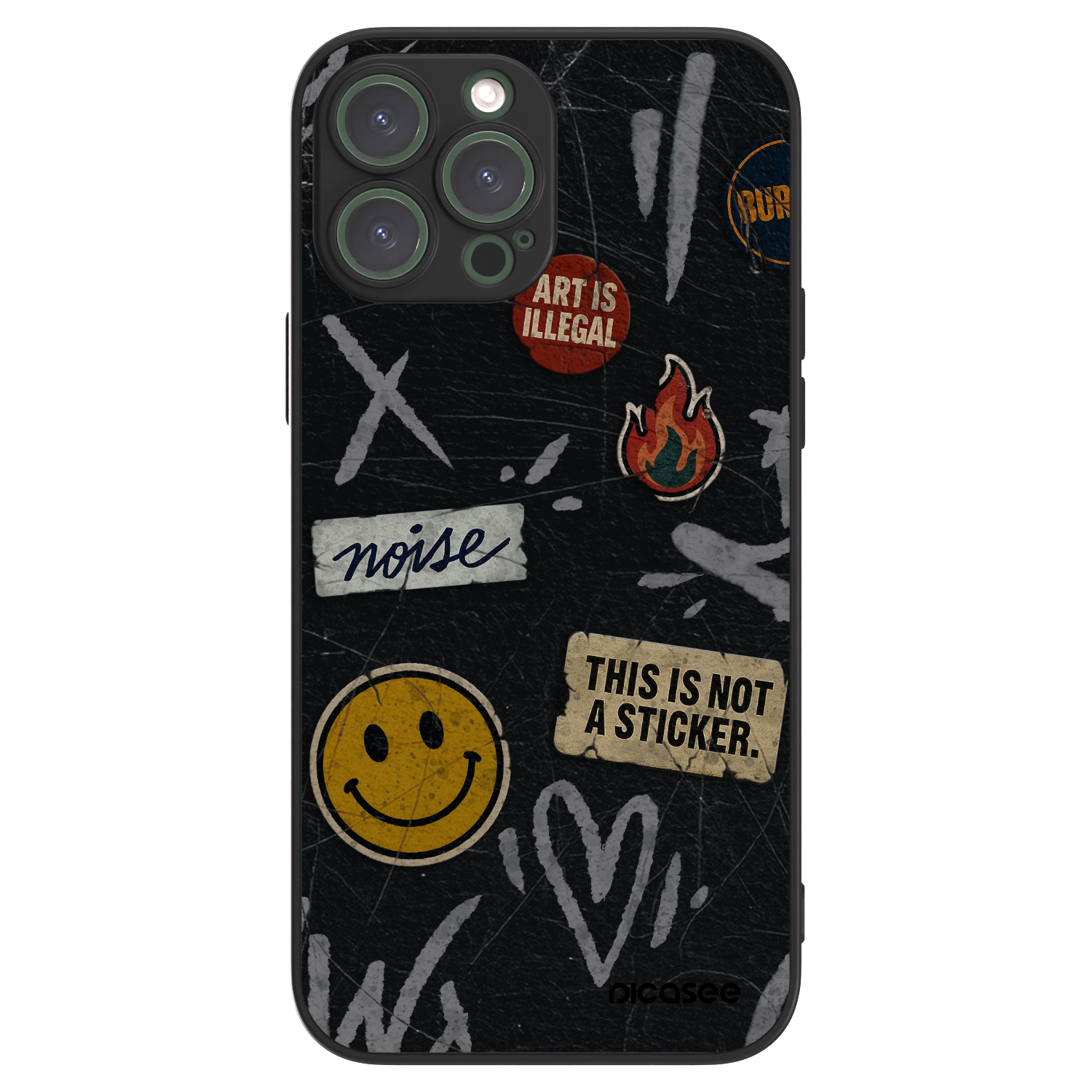 Picasee ULTIMATE CASE MagSafe pro Apple iPhone 13 Pro Max - STICKERS x TAGS