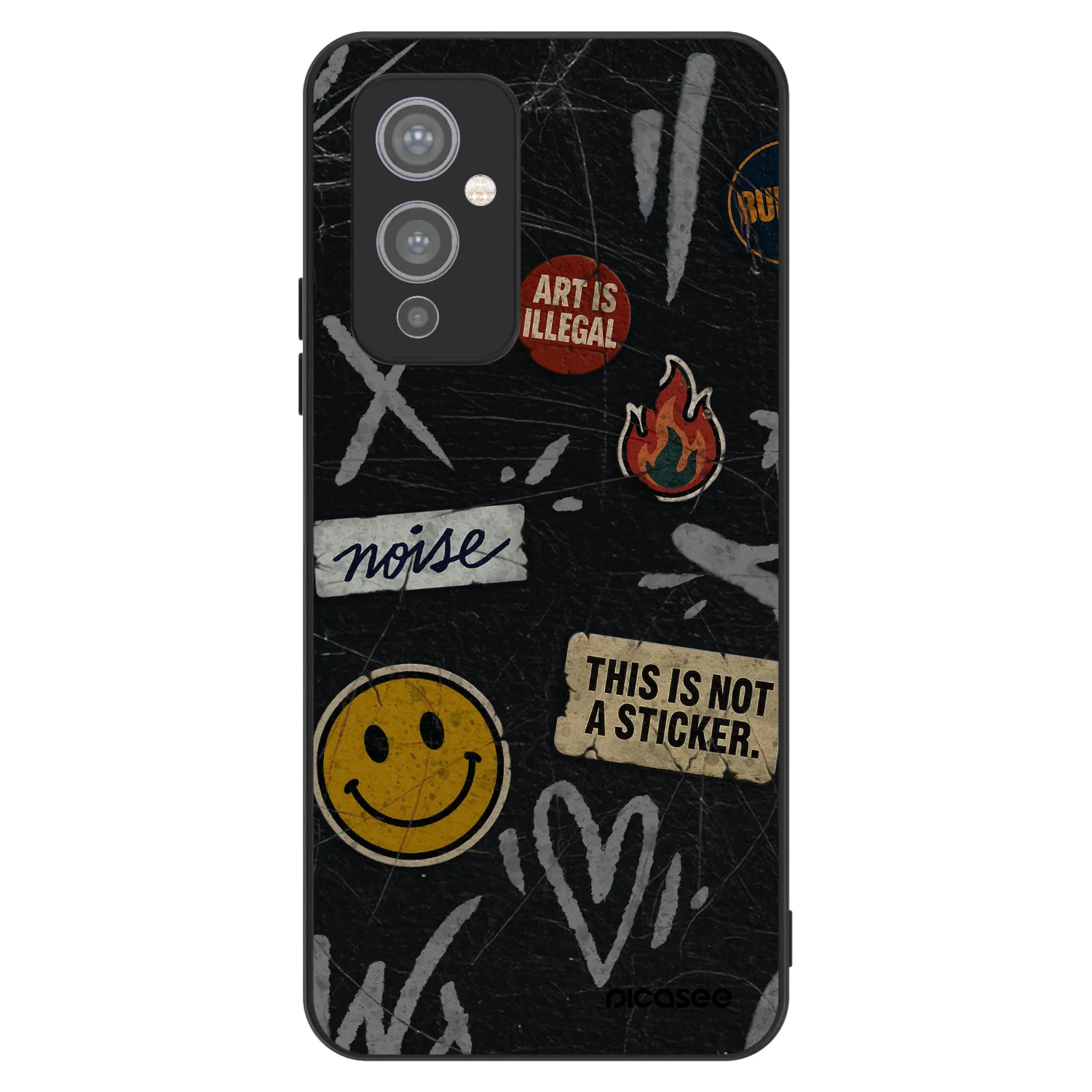 Picasee ULTIMATE CASE na OnePlus 9 - STICKERS x TAGS