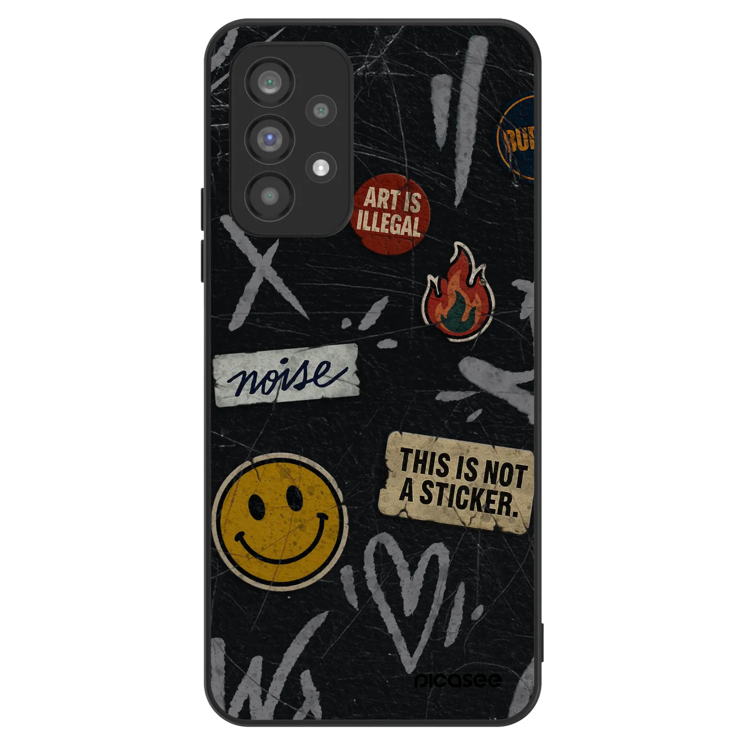 Picasee ULTIMATE CASE na Samsung Galaxy A73 5G - STICKERS x TAGS