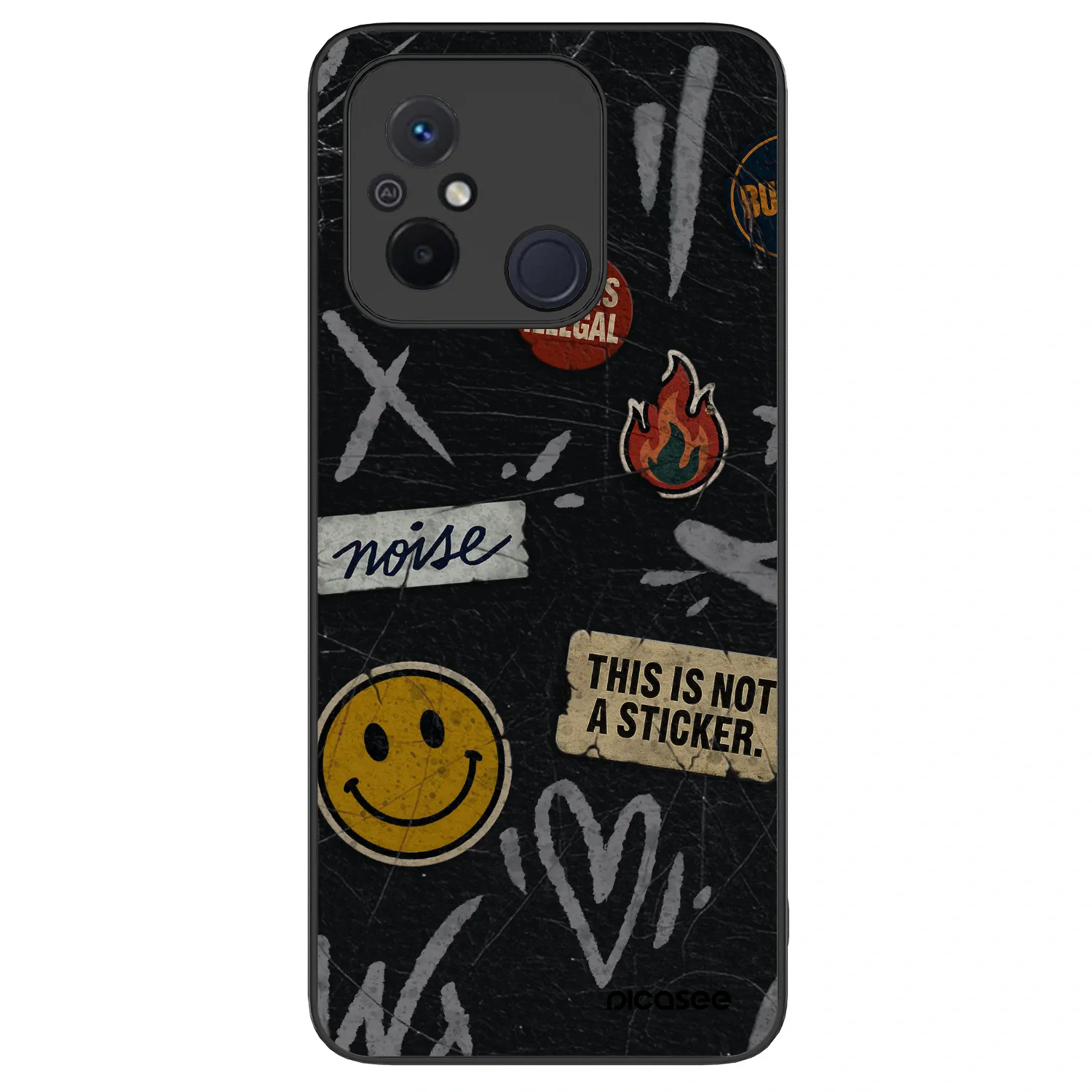 Picasee ULTIMATE CASE na Xiaomi Redmi 12C - STICKERS x TAGS