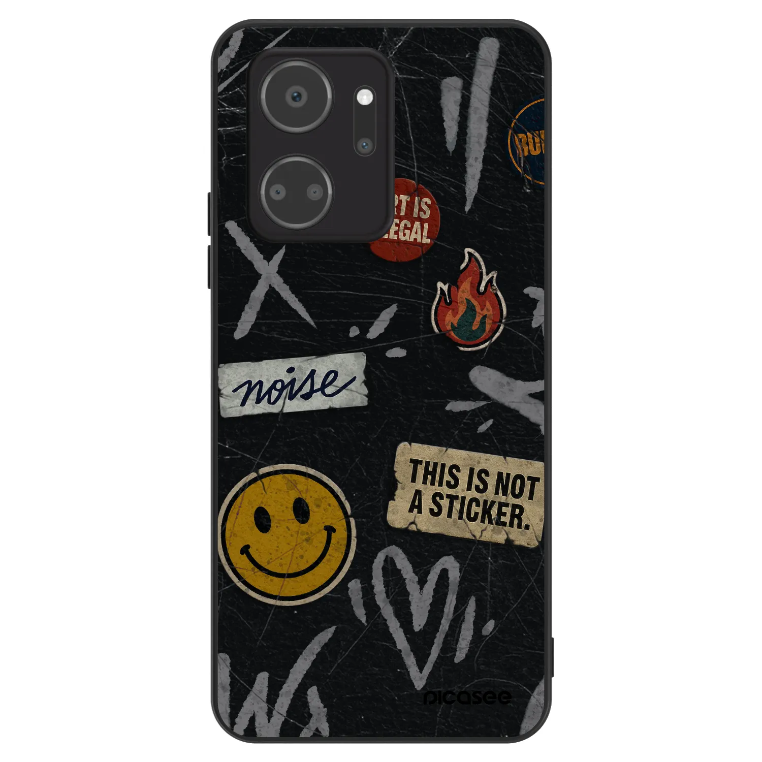 Picasee ULTIMATE CASE na Honor X7a - STICKERS x TAGS