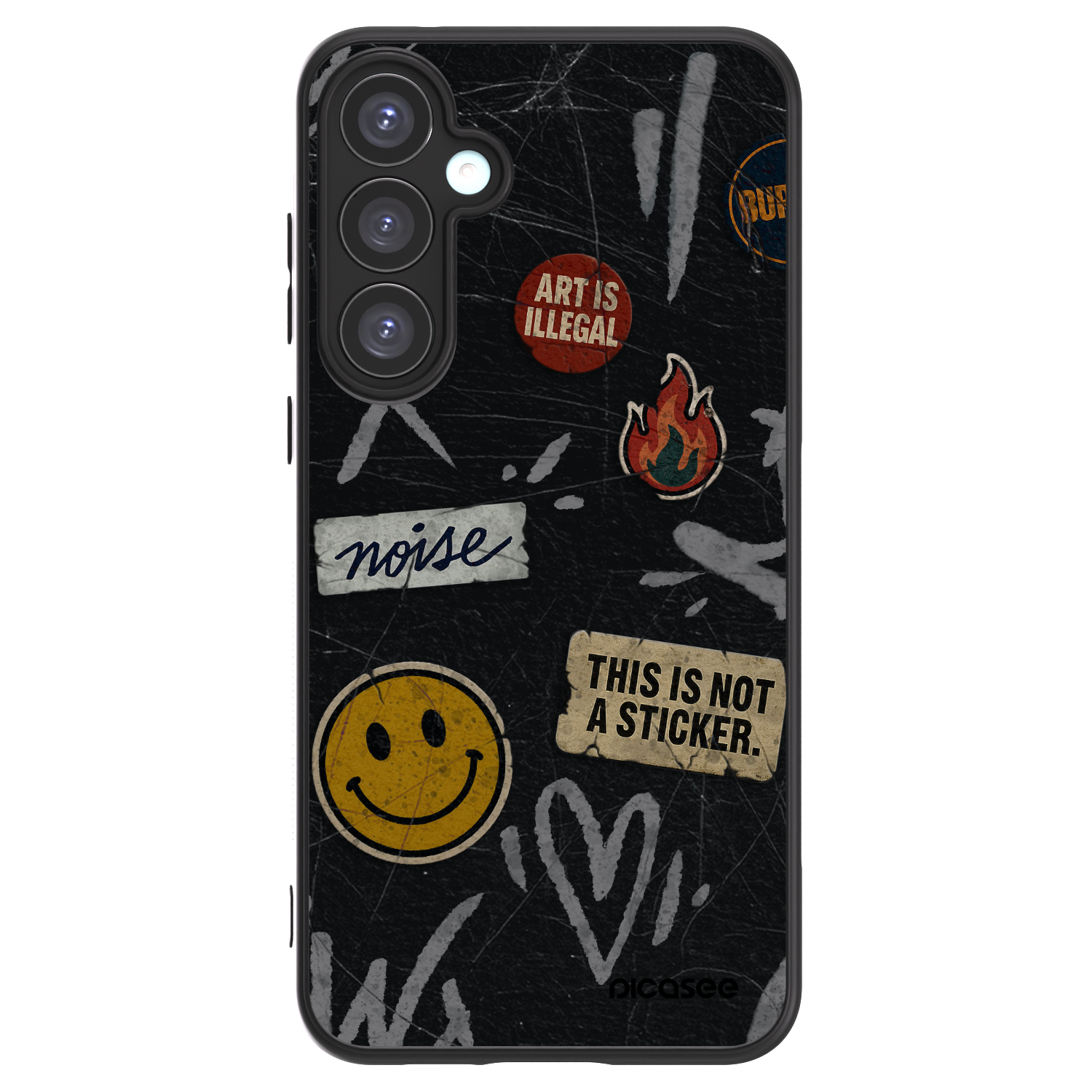 Picasee ULTIMATE CASE na Samsung Galaxy A55 5G A556B - STICKERS x TAGS
