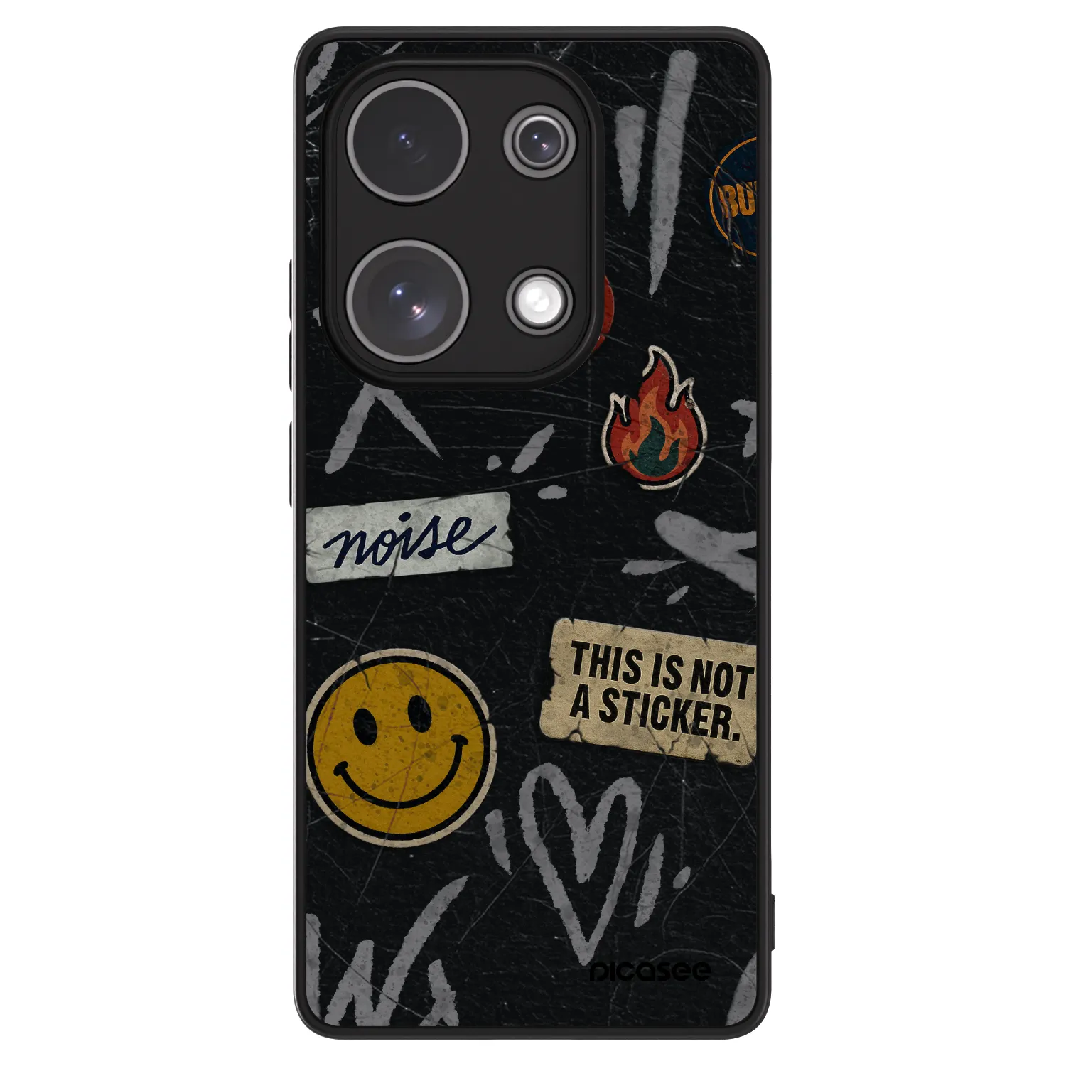 Picasee ULTIMATE CASE na Xiaomi Redmi Note 13 Pro 4G - STICKERS x TAGS