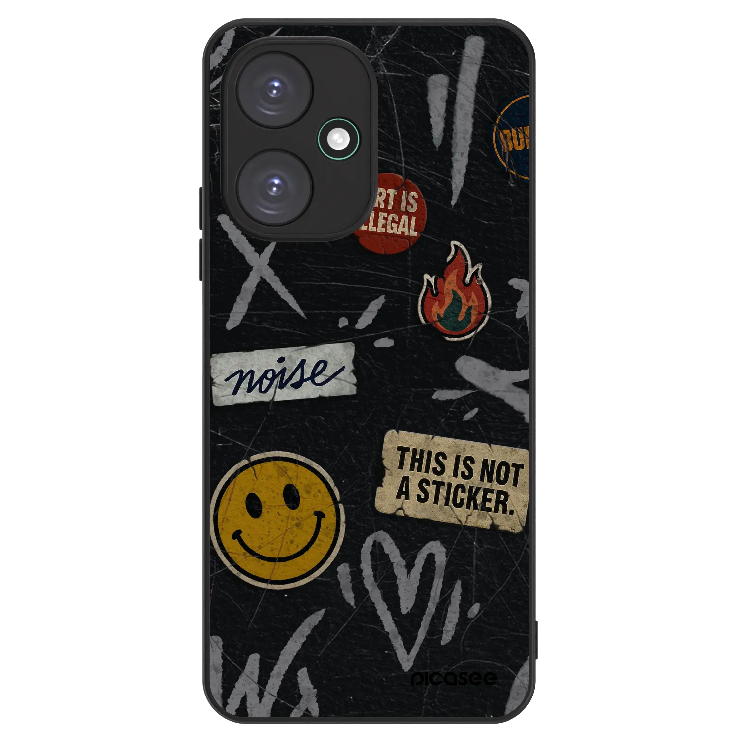 Picasee ULTIMATE CASE na Xiaomi Redmi 13C 5G - STICKERS x TAGS
