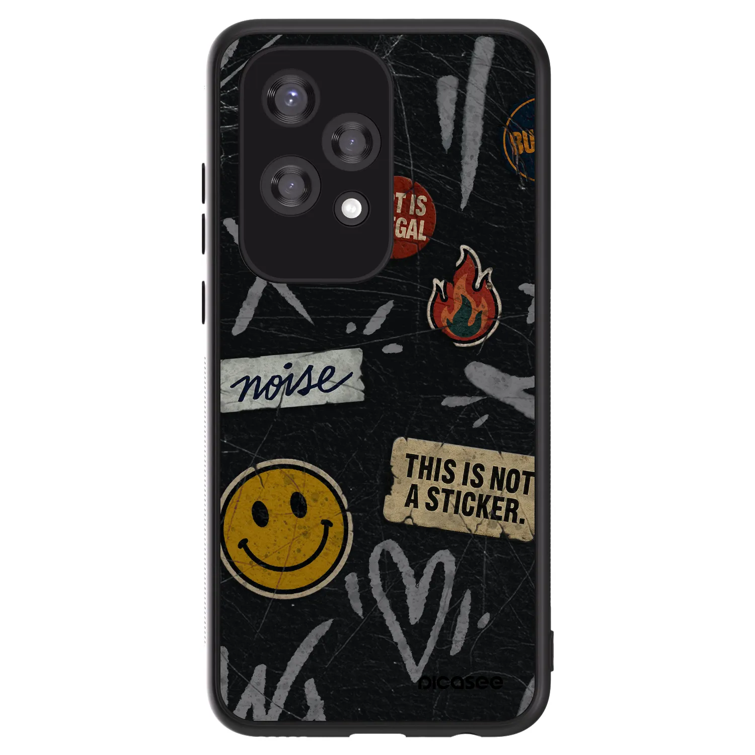Picasee ULTIMATE CASE na Honor 200 Lite - STICKERS x TAGS