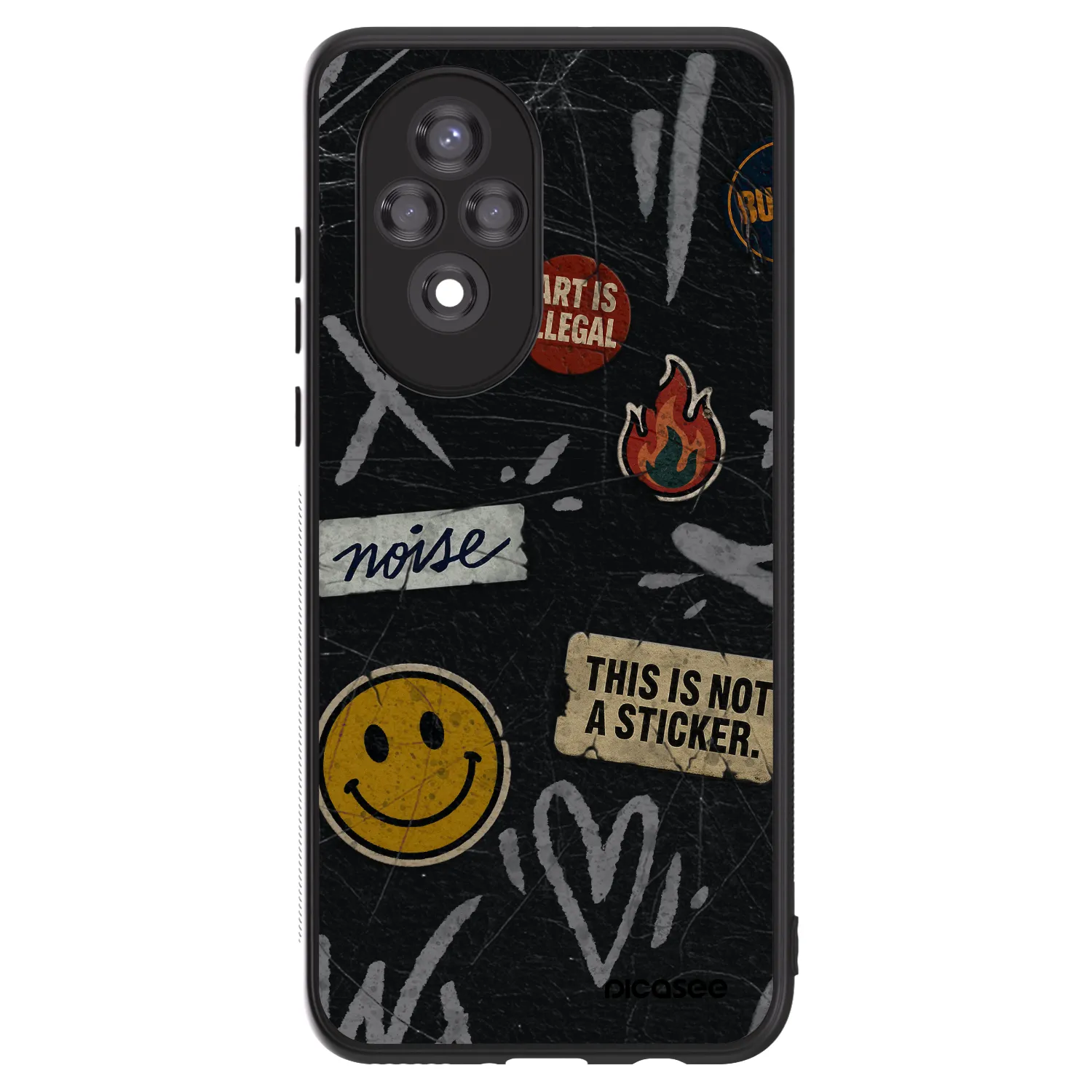 Picasee ULTIMATE CASE na Honor 200 Pro 5G - STICKERS x TAGS