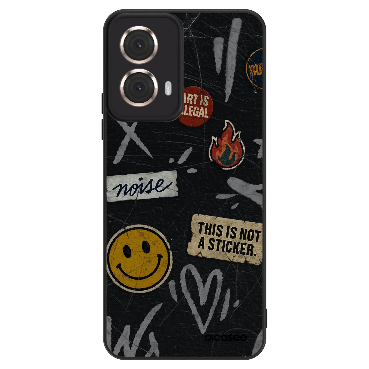 Picasee ULTIMATE CASE na Motorola Moto G85 - STICKERS x TAGS