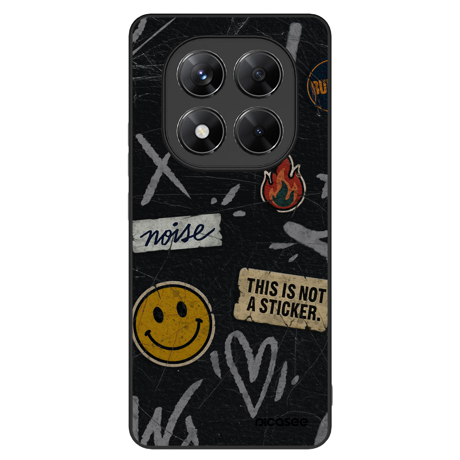 Picasee ULTIMATE CASE na Xiaomi Redmi Note 14 Pro 5G - STICKERS x TAGS