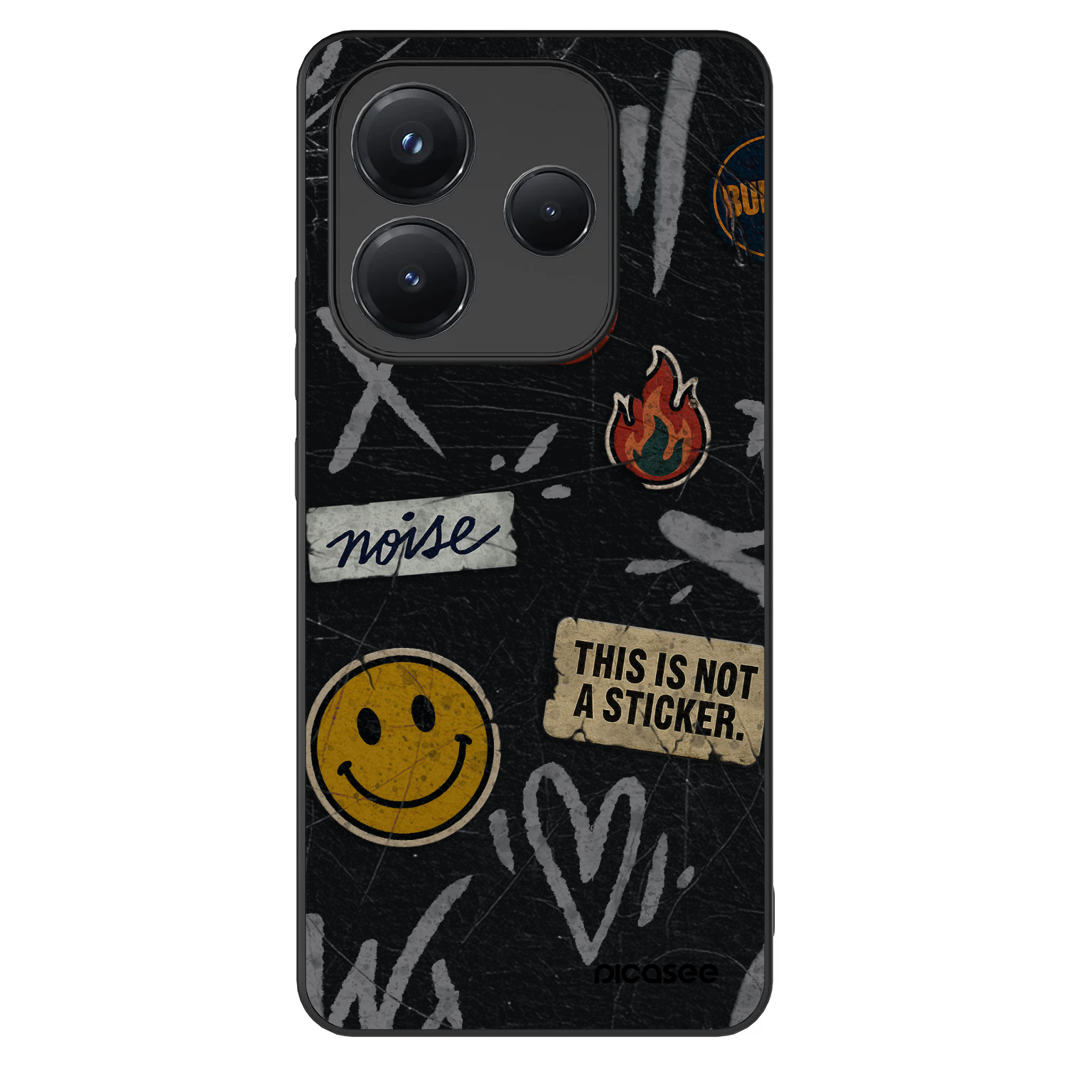 Picasee ULTIMATE CASE na Xiaomi Redmi Note 14 5G - STICKERS x TAGS