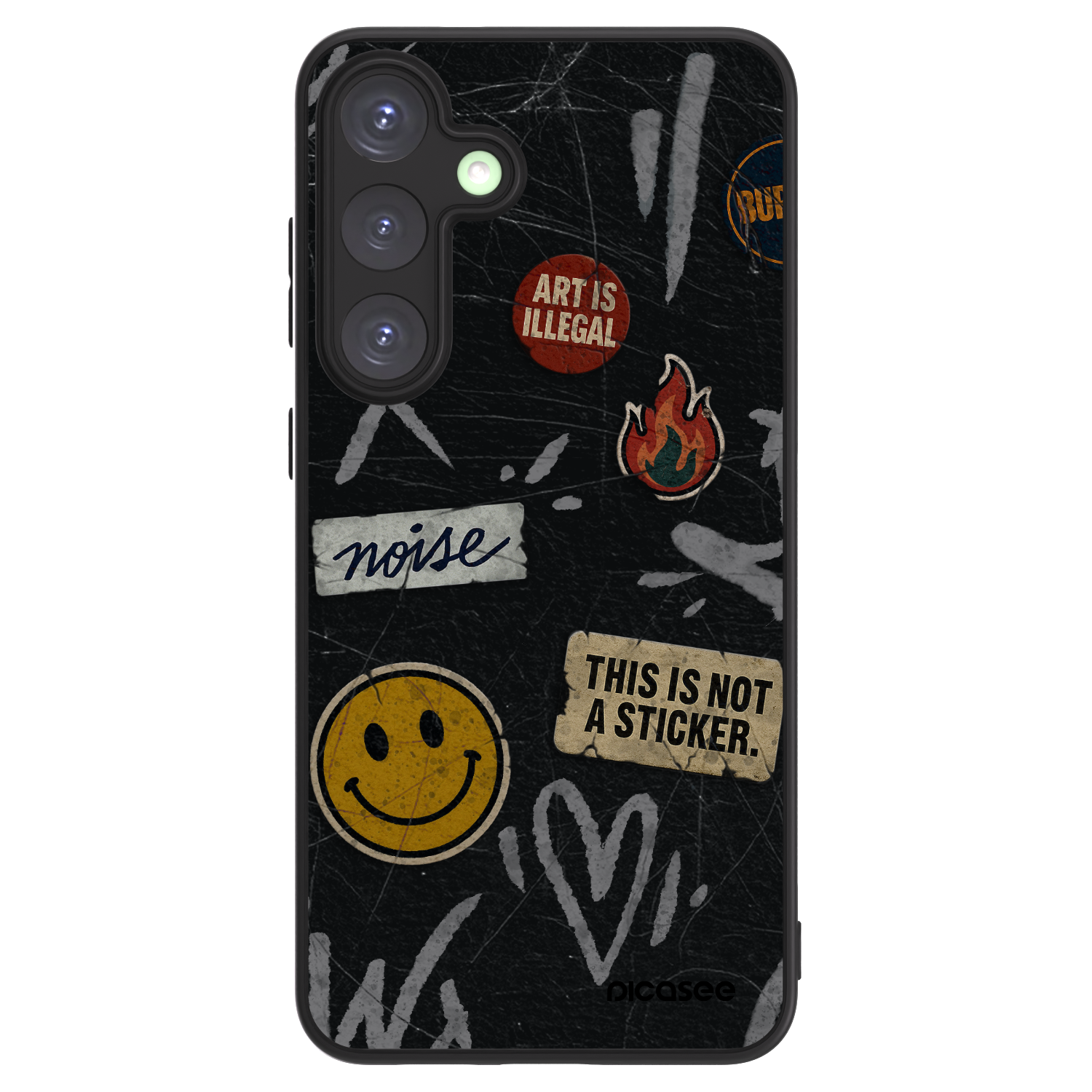 Picasee ULTIMATE CASE na Samsung Galaxy S25+ 5G - STICKERS x TAGS