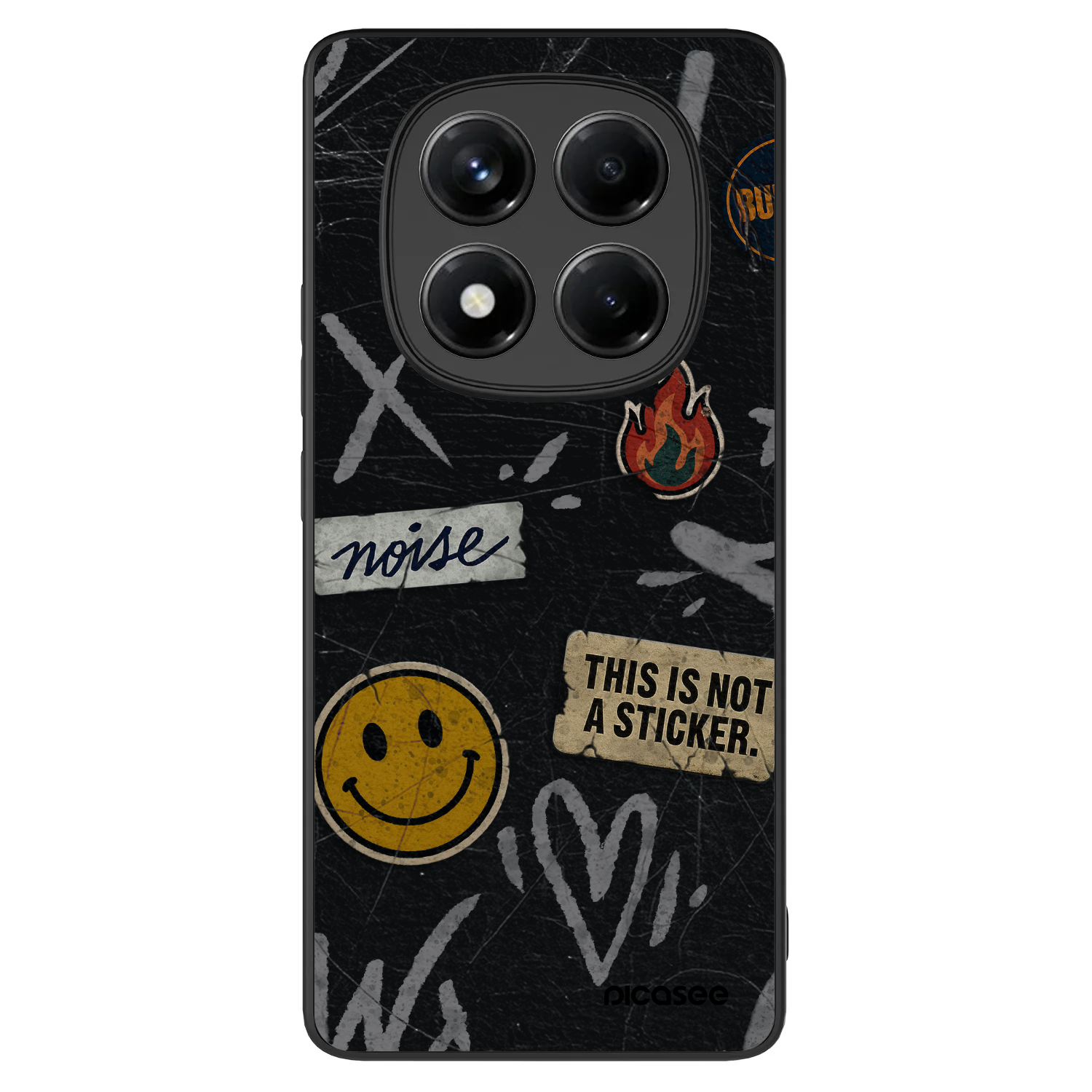 Picasee ULTIMATE CASE na Xiaomi Redmi Note 14 Pro 4G - STICKERS x TAGS