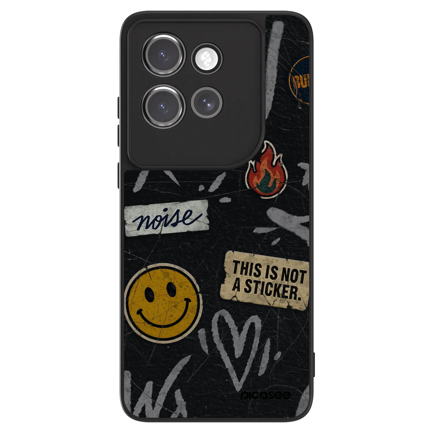 Picasee ULTIMATE CASE na Motorola Edge 50 Neo - STICKERS x TAGS