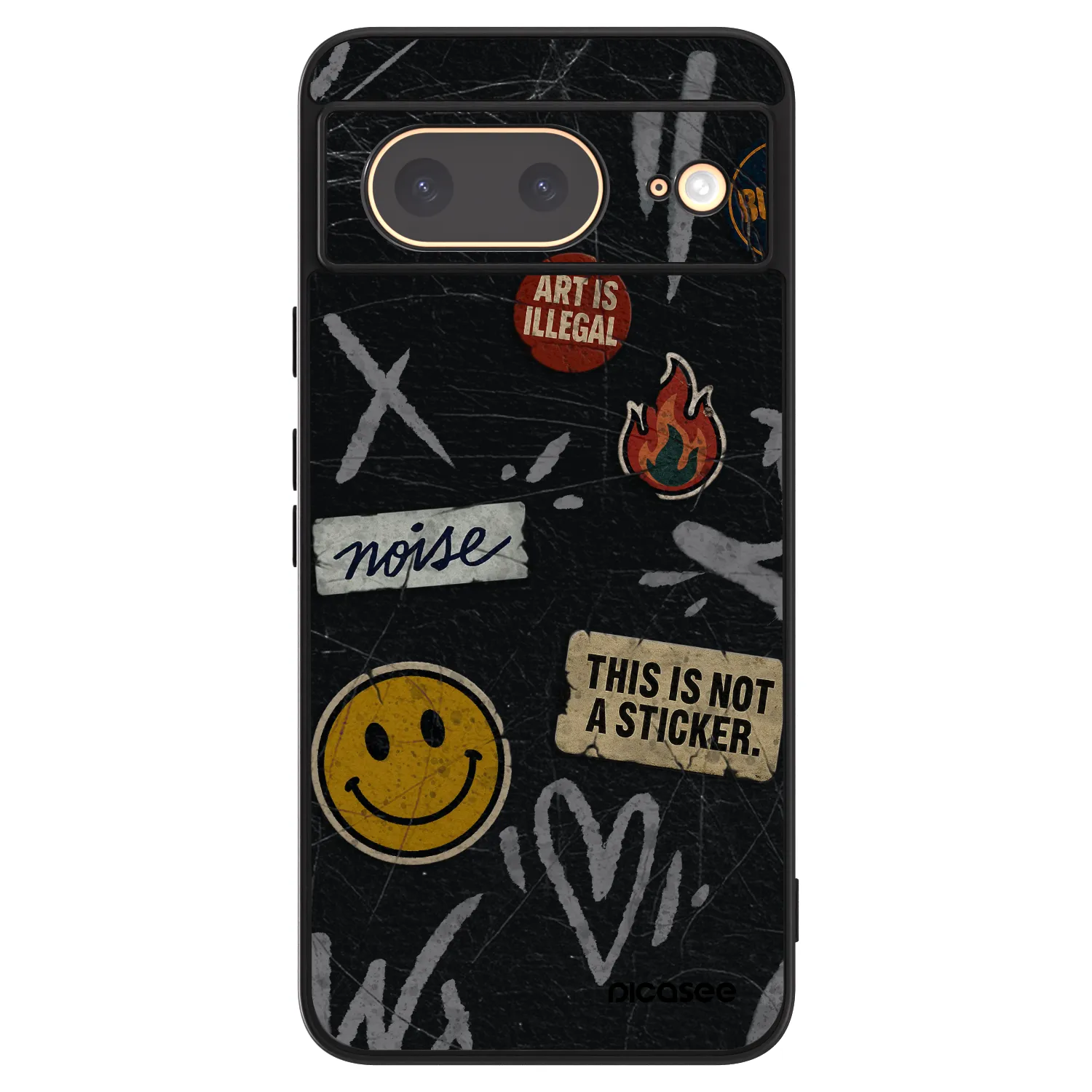 Picasee ULTIMATE CASE na Google Pixel 8 - STICKERS x TAGS