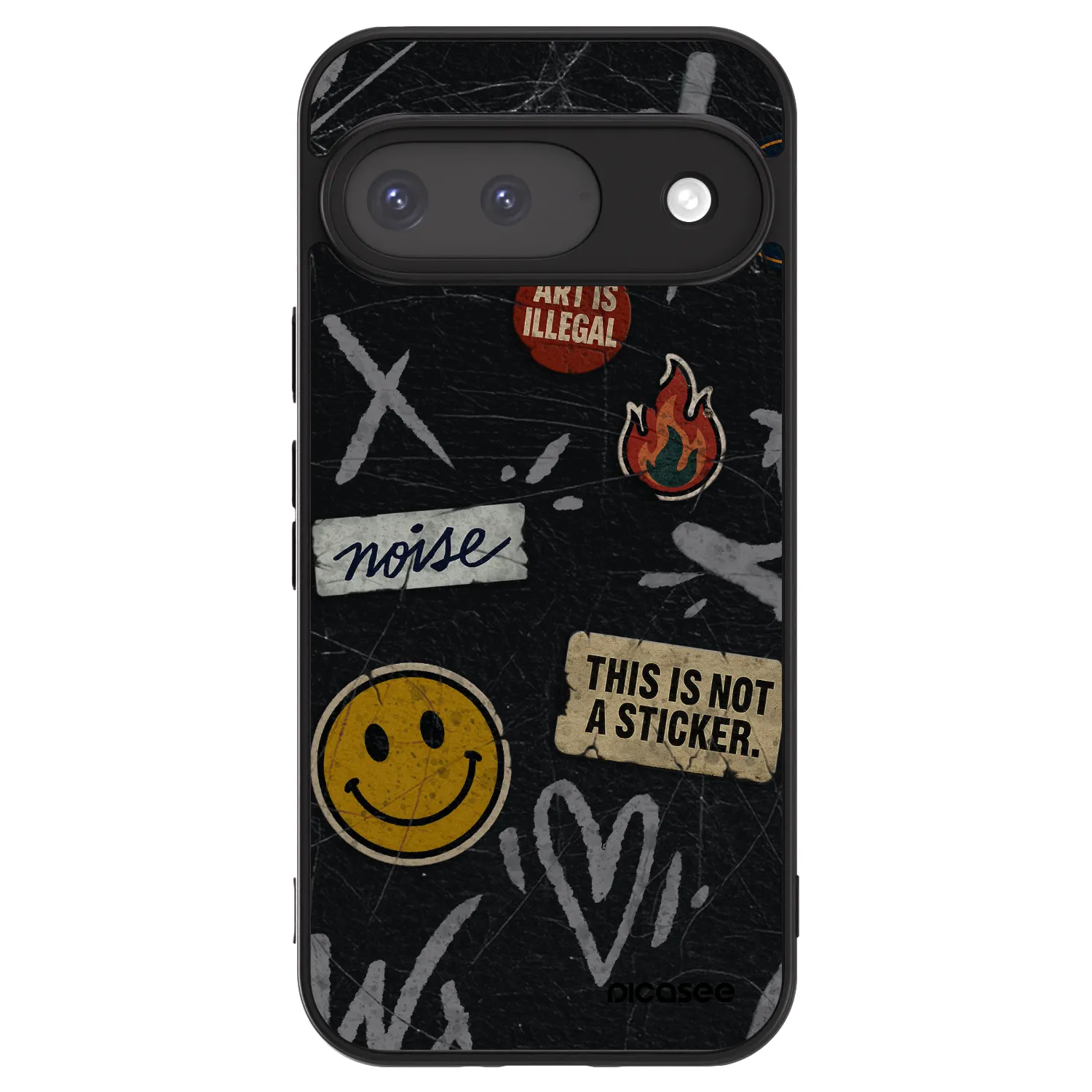 Picasee ULTIMATE CASE na Google Pixel 9 - STICKERS x TAGS