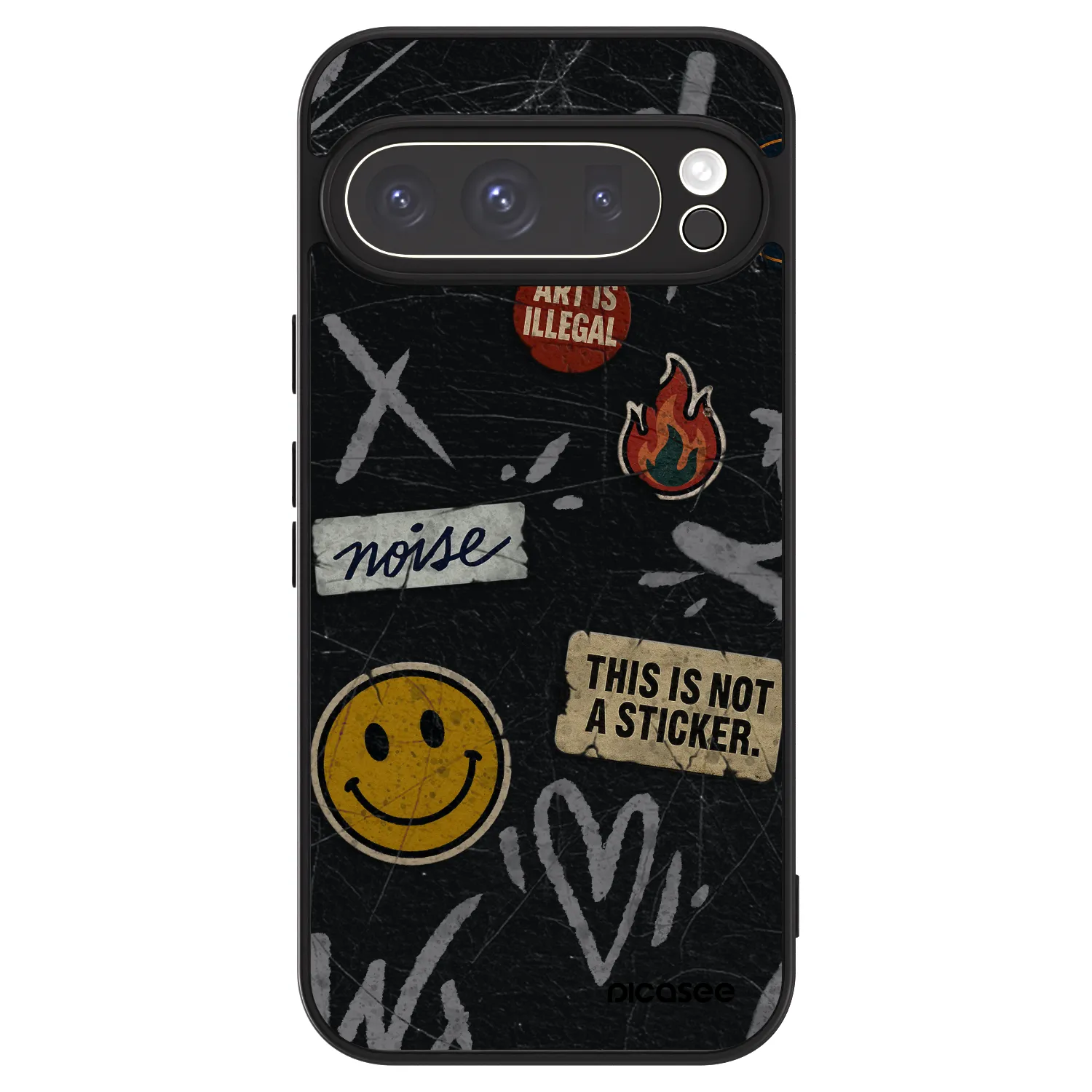 Picasee ULTIMATE CASE na Google Pixel 9 Pro - STICKERS x TAGS
