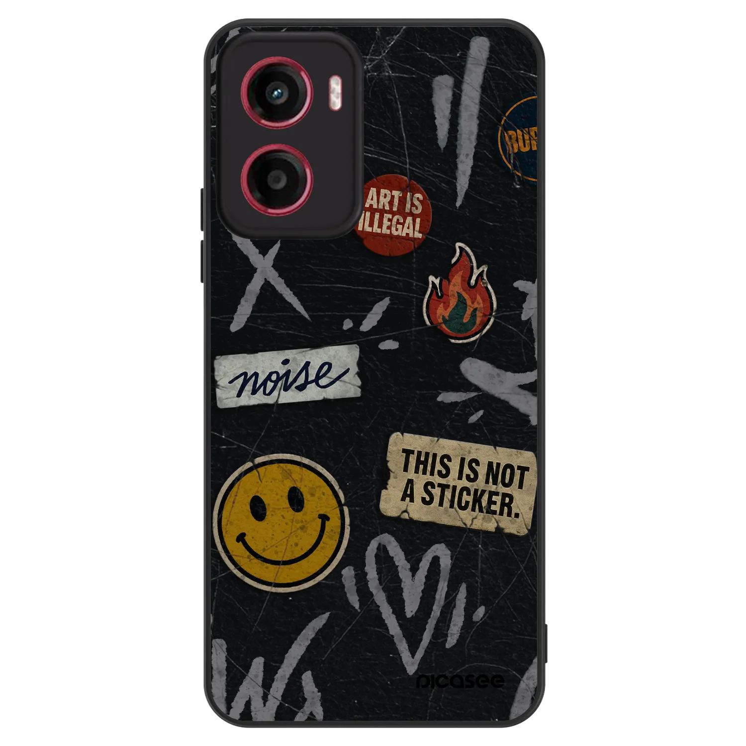 Picasee ULTIMATE CASE na Motorola Moto G05 - STICKERS x TAGS