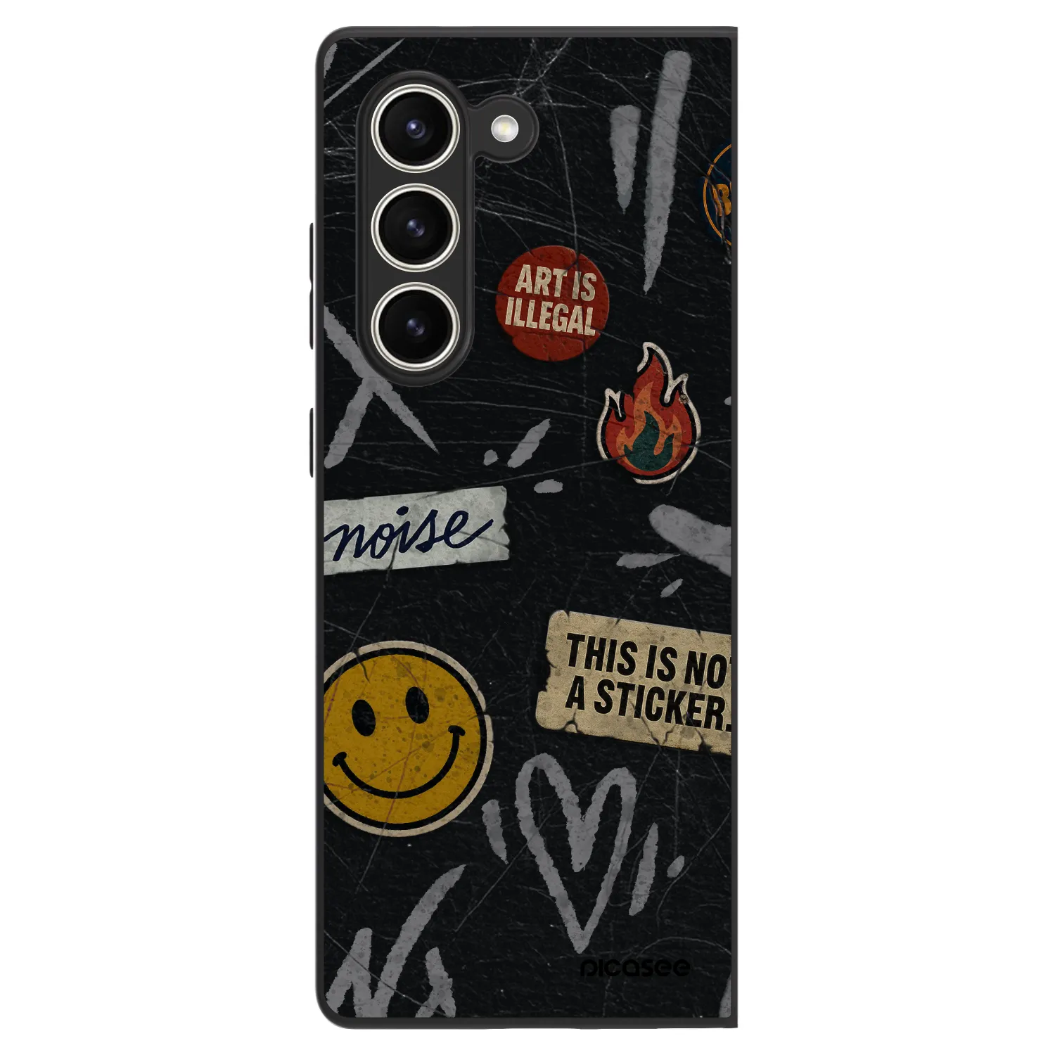 Picasee ULTIMATE CASE na Samsung Galaxy Z Fold5 5G - STICKERS x TAGS
