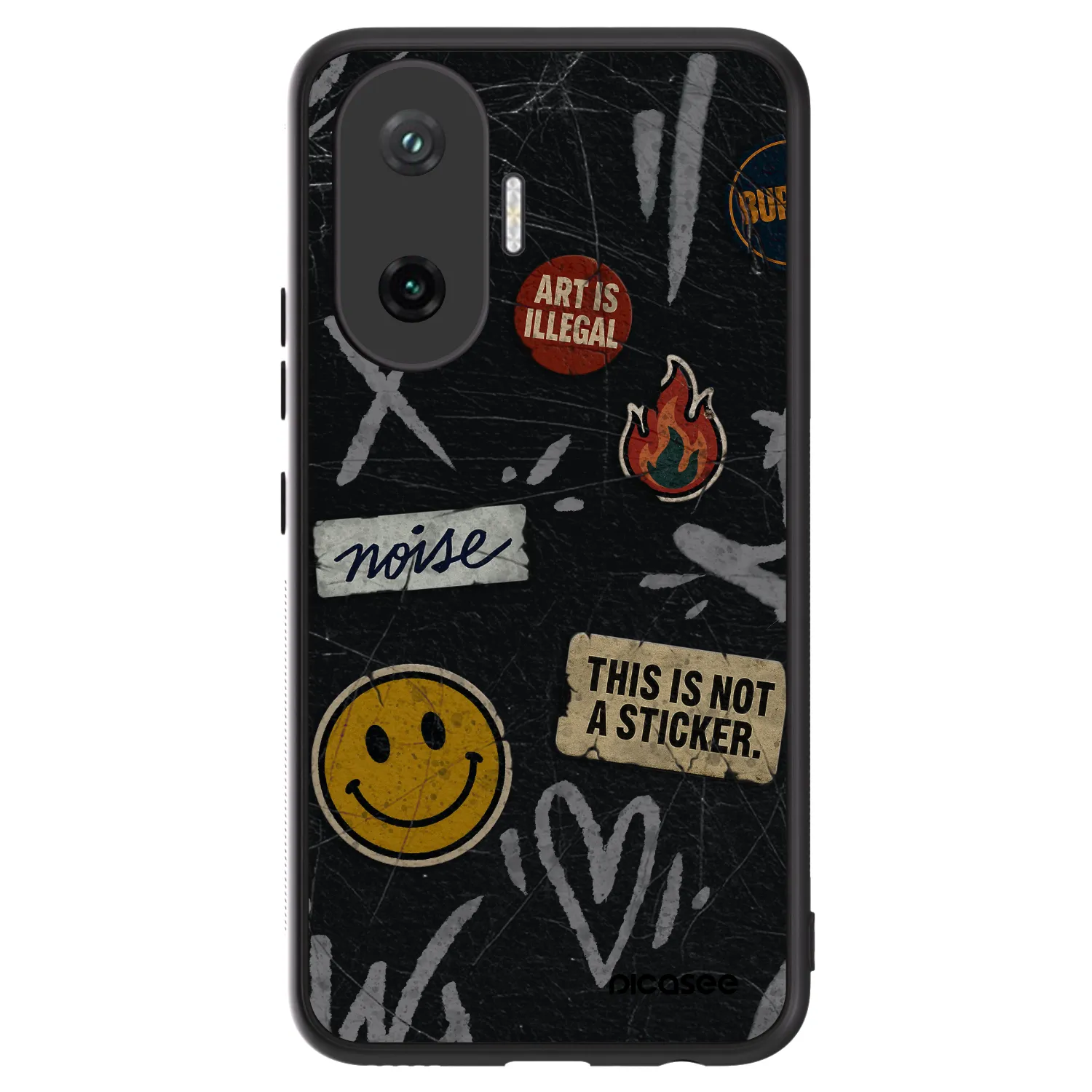 Picasee ULTIMATE CASE na Xiaomi Poco F7 5G - STICKERS x TAGS