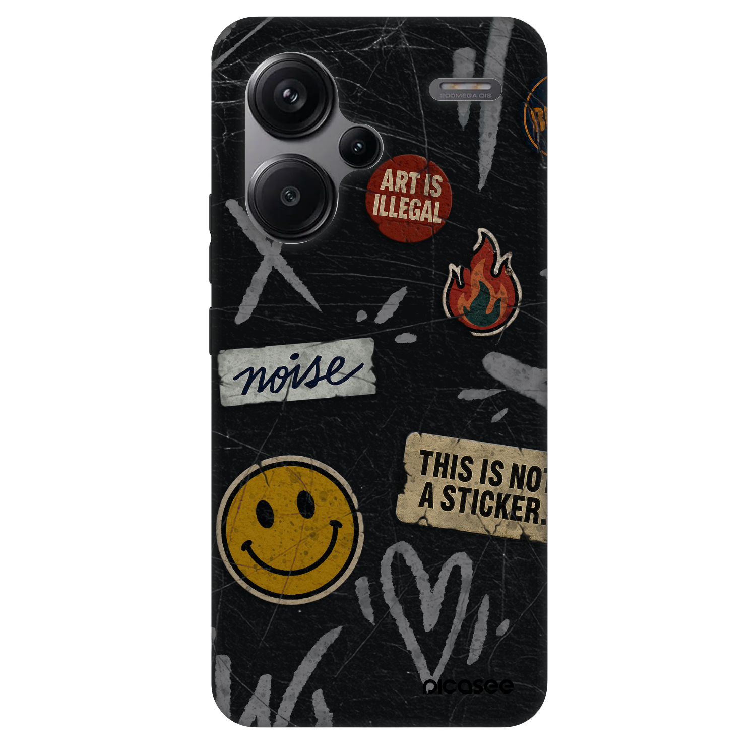 Picasee Fashion Case na Xiaomi Redmi Note 13 Pro+ 5G - STICKERS x TAGS