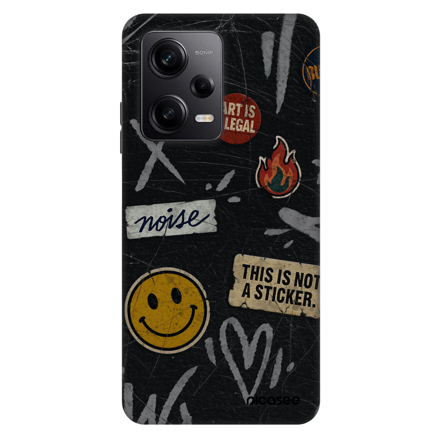 Picasee Fashion Case na Xiaomi Redmi Note 12 Pro+ 5G - STICKERS x TAGS