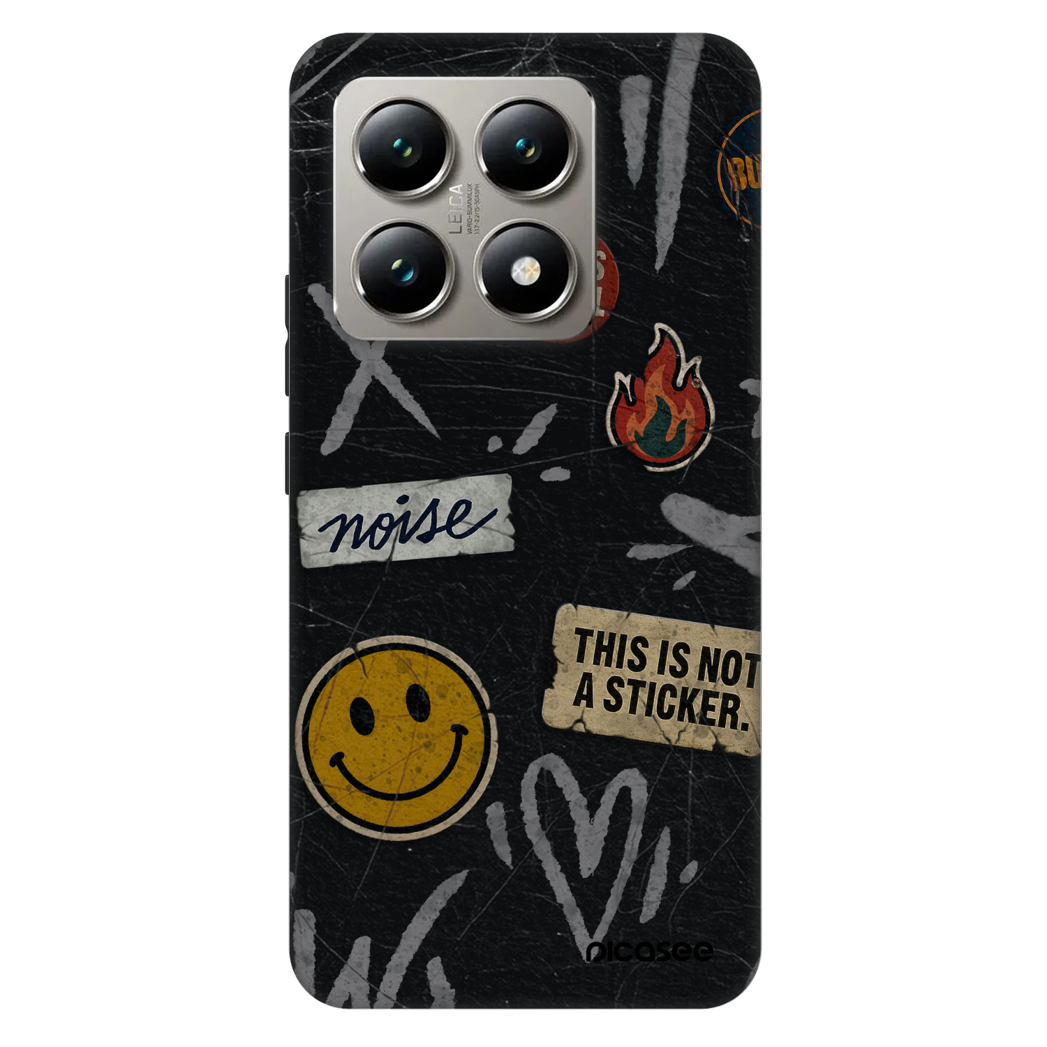 Picasee Fashion Case na Xiaomi 14T - STICKERS x TAGS