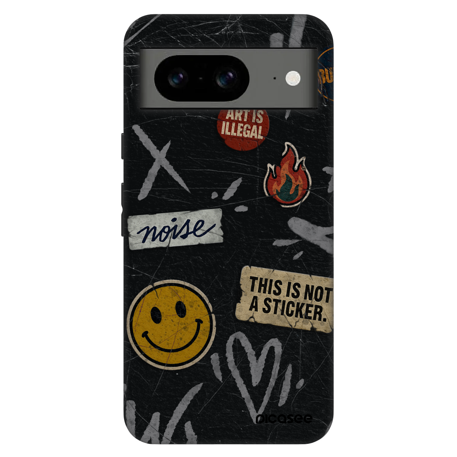 Picasee Fashion Case na Google Pixel 8 Pro - STICKERS x TAGS