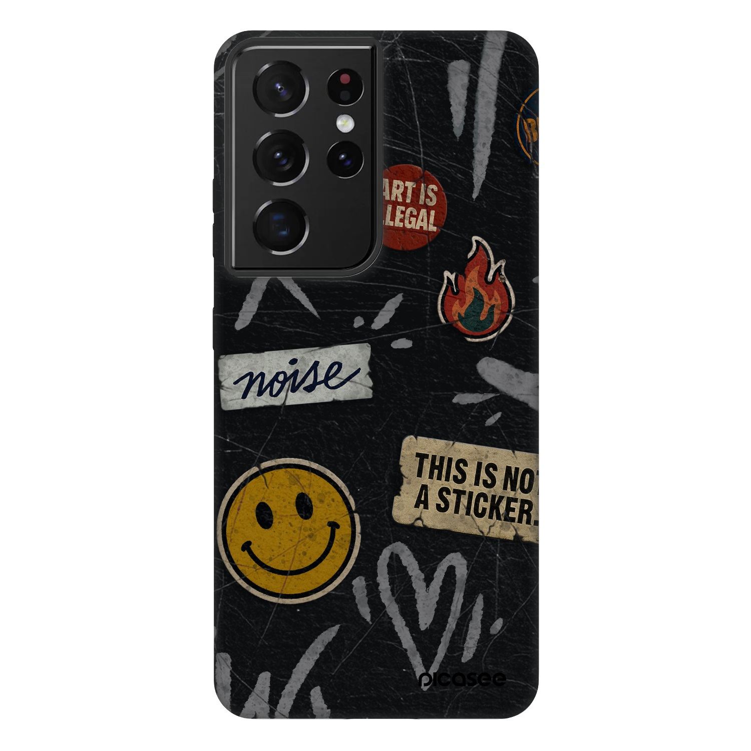 Picasee Fashion Case na Samsung Galaxy S21 Ultra 5G G998B - STICKERS x TAGS