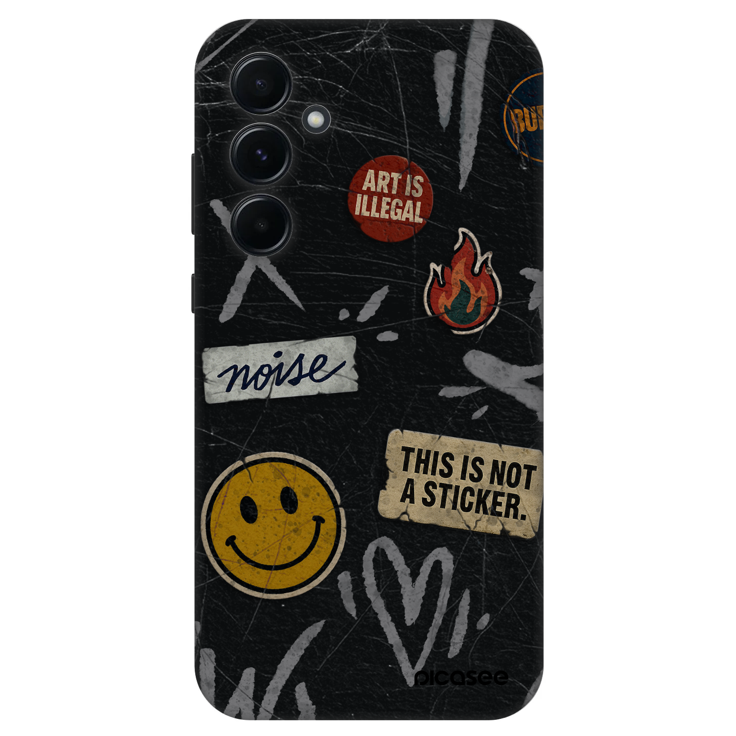 Picasee Fashion Case na Samsung Galaxy A55 5G A556B - STICKERS x TAGS