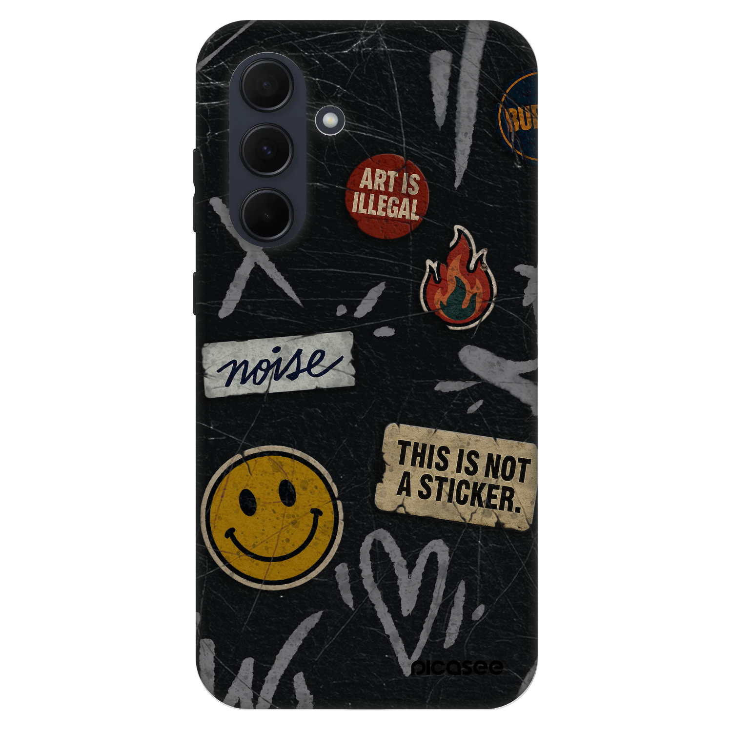 Picasee Fashion Case na Samsung Galaxy A35 5G A356B - STICKERS x TAGS
