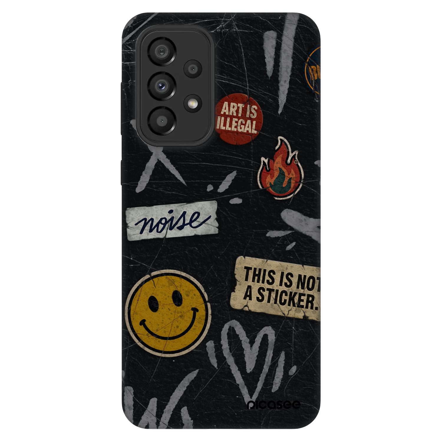 Picasee Fashion Case na Samsung Galaxy A33 5G A336 - STICKERS x TAGS
