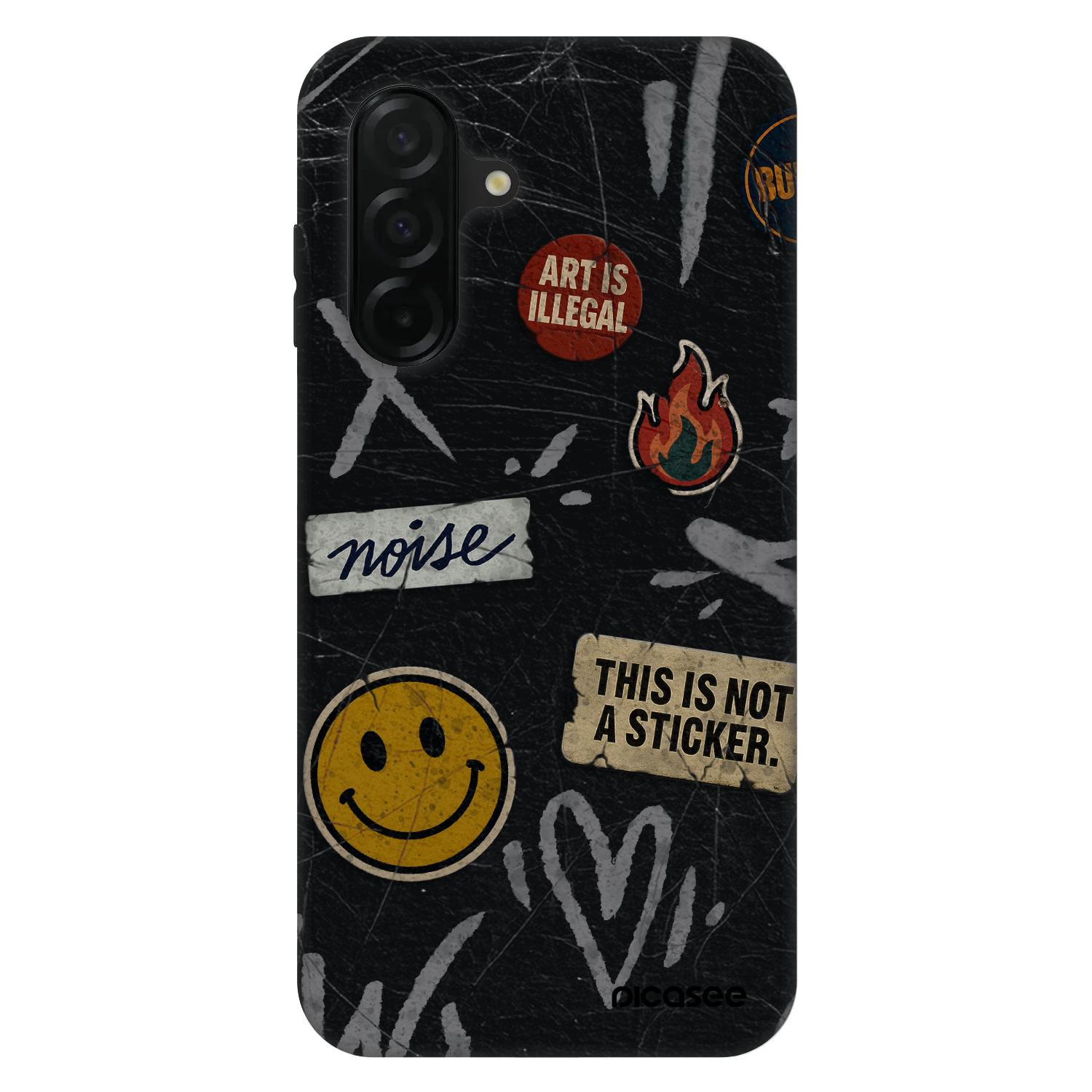 Picasee Fashion Case na Samsung Galaxy A26 5G A266B - STICKERS x TAGS