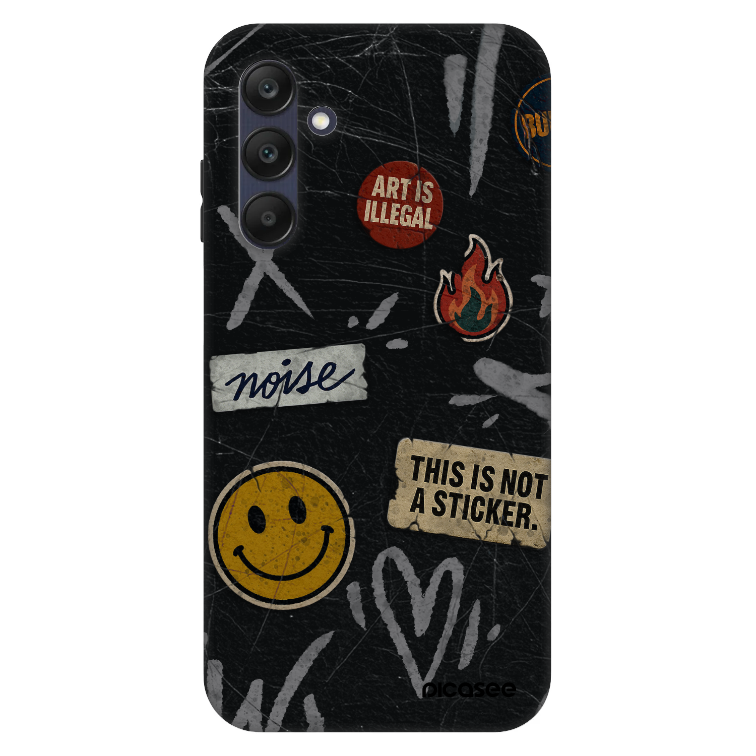 Picasee Fashion Case na Samsung Galaxy A25 A256B 5G - STICKERS x TAGS