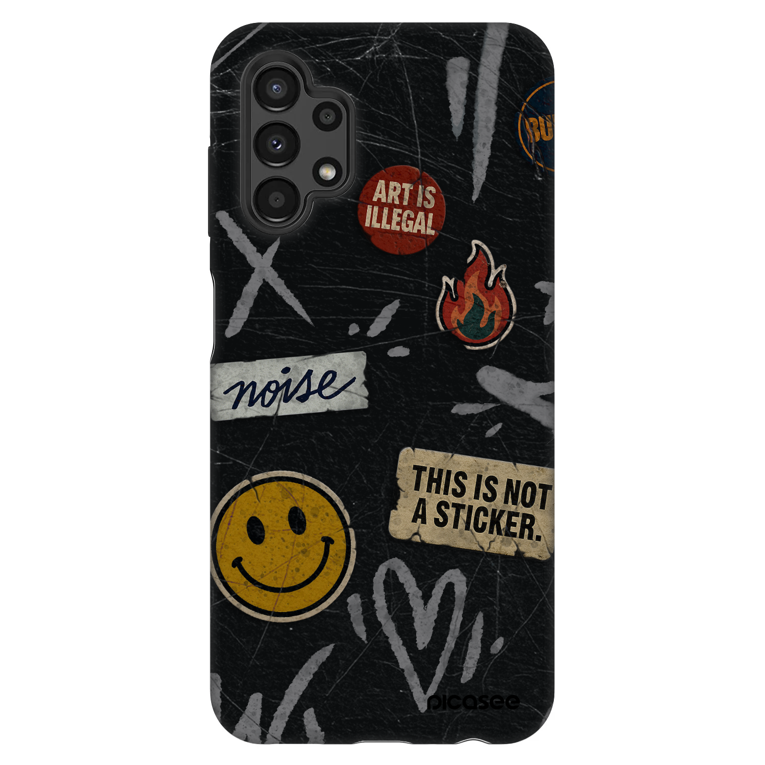 Picasee Fashion Case na Samsung Galaxy A13 4G A135 - STICKERS x TAGS