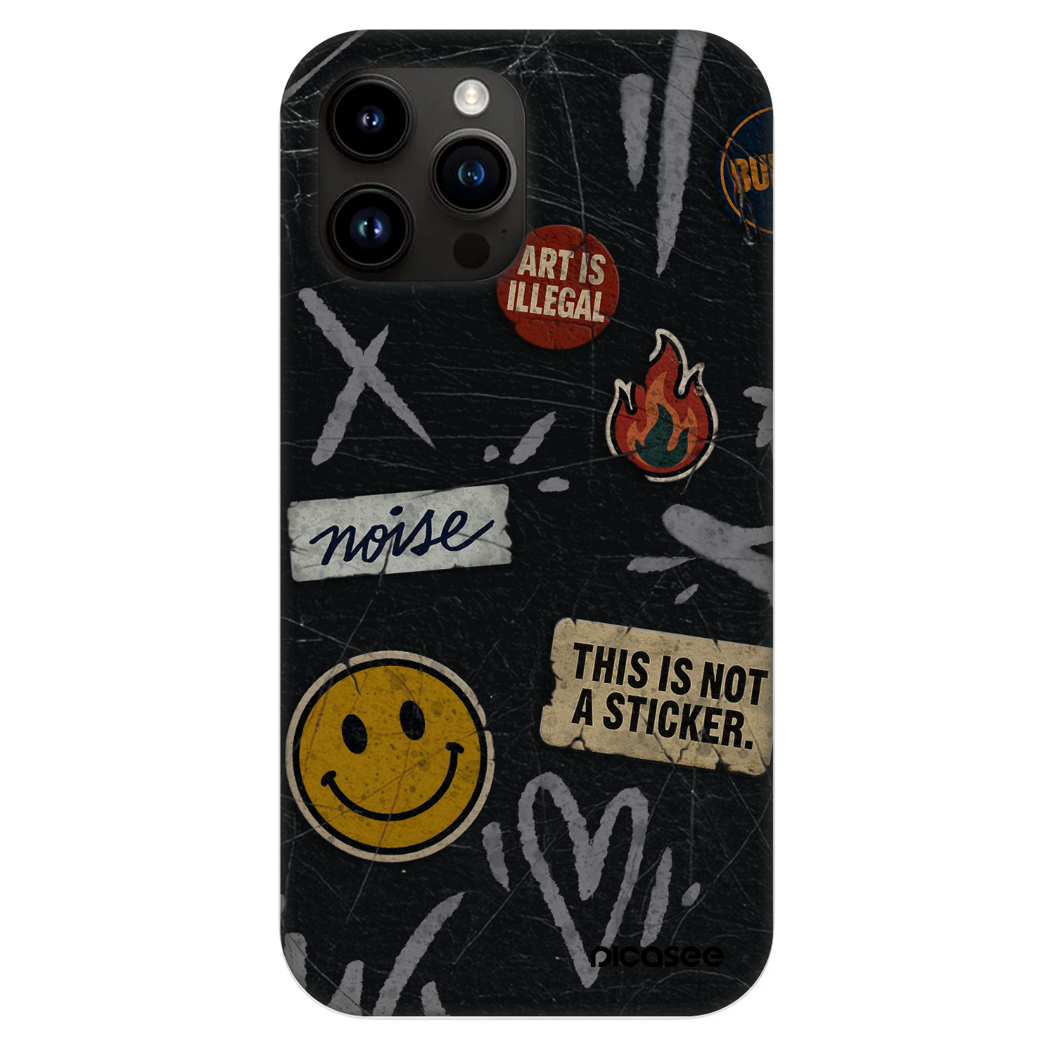 Picasee Fashion Case MagSafe na Apple iPhone 13 Pro Max - STICKERS x TAGS