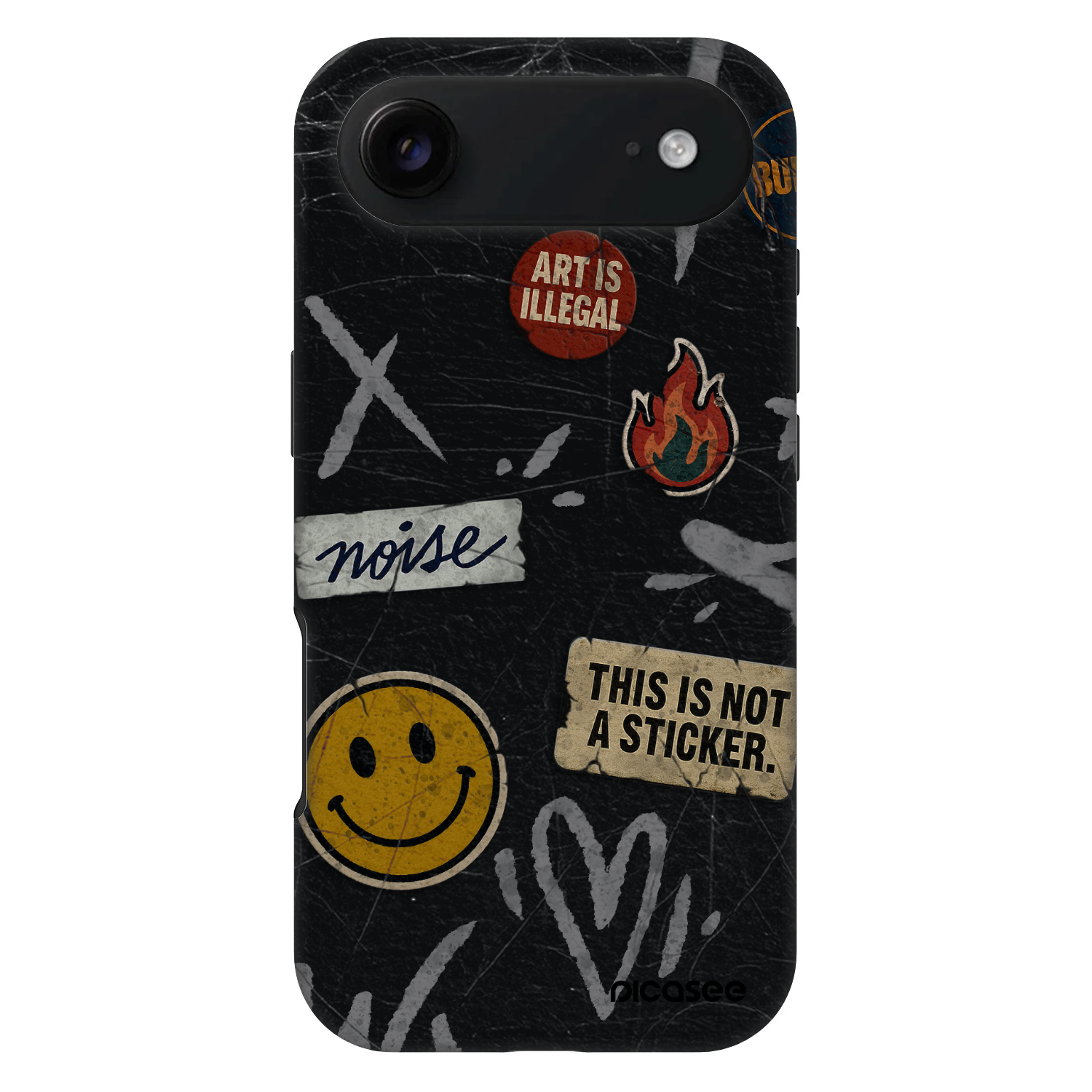 Picasee Fashion Case MagSafe na Apple iPhone Air - STICKERS x TAGS