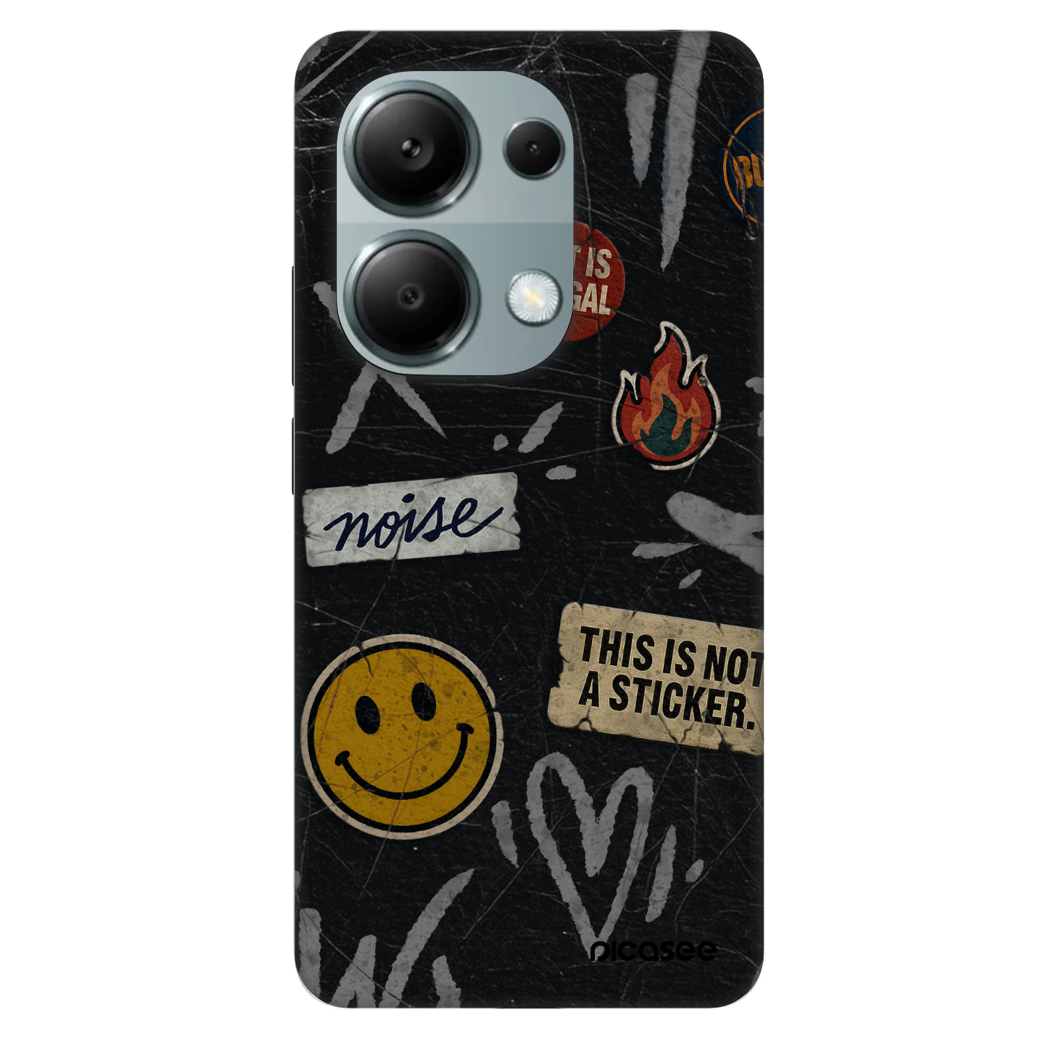 Picasee Fashion Case na Xiaomi Redmi Note 13 Pro 4G - STICKERS x TAGS