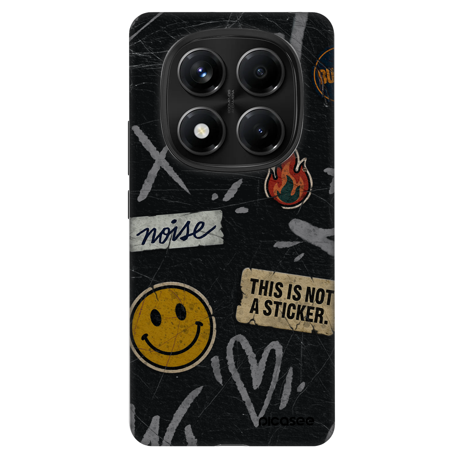 Picasee Fashion Case na Xiaomi Redmi Note 14 Pro 4G - STICKERS x TAGS