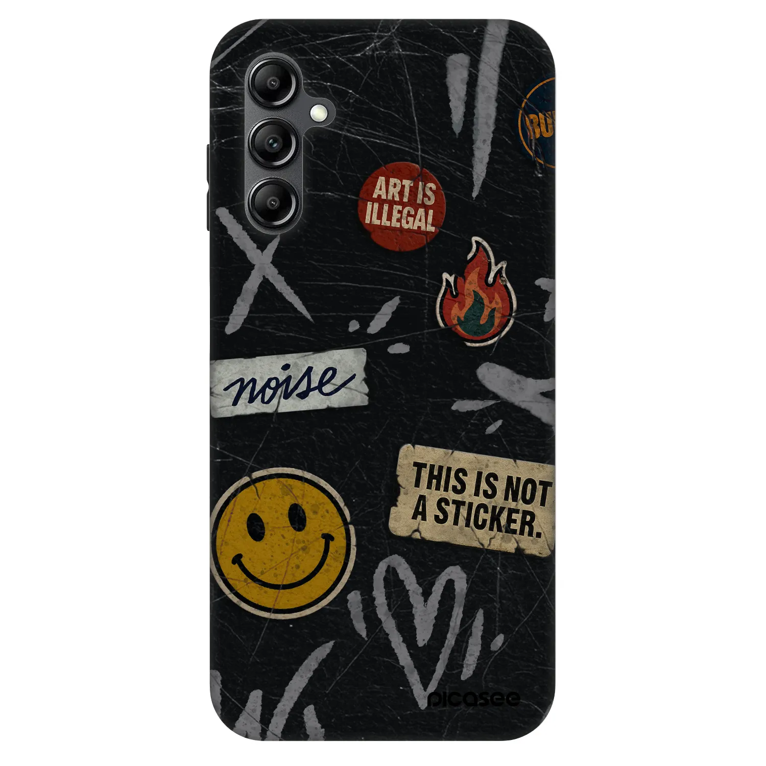 Picasee Fashion Case na Samsung Galaxy A16 4G - STICKERS x TAGS