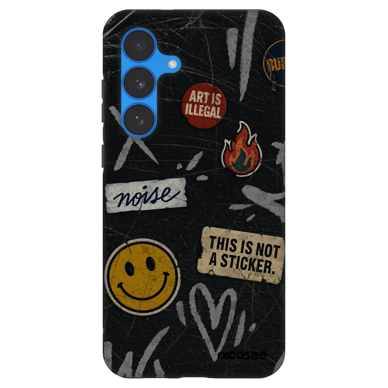 Picasee Fashion Case na Samsung Galaxy S25 FE 5G - STICKERS x TAGS