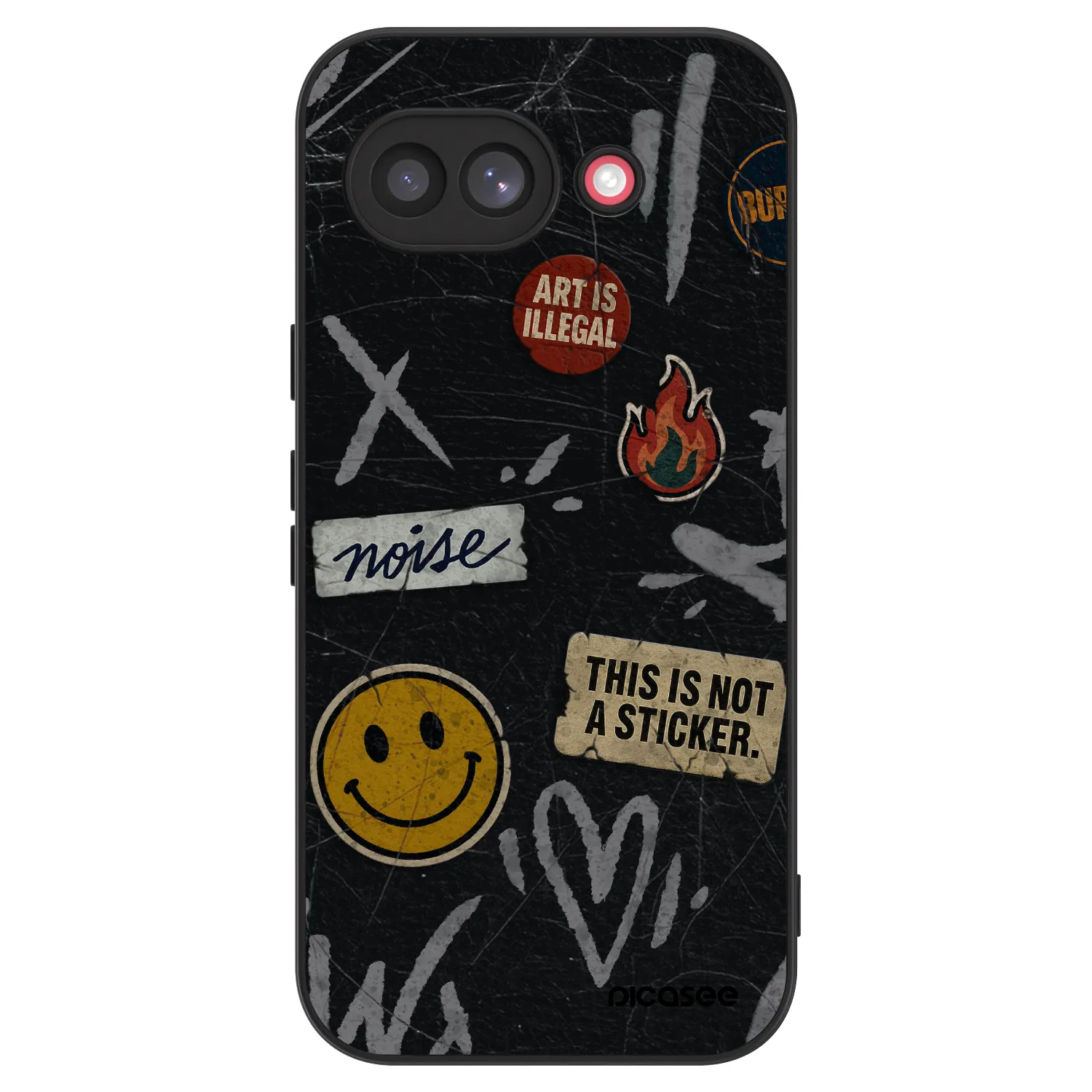 Picasee ULTIMATE CASE na Google Pixel 10a - STICKERS x TAGS