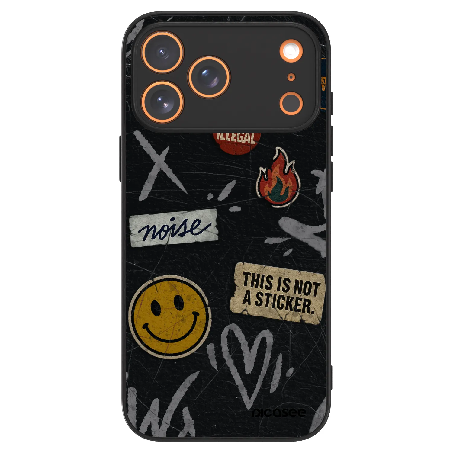 Picasee ULTIMATE CASE na Apple iPhone 18 Pro Max - STICKERS x TAGS