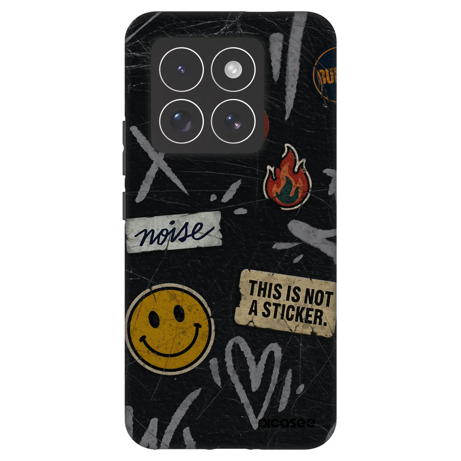 Picasee Fashion Case na Xiaomi 14 Pro - STICKERS x TAGS