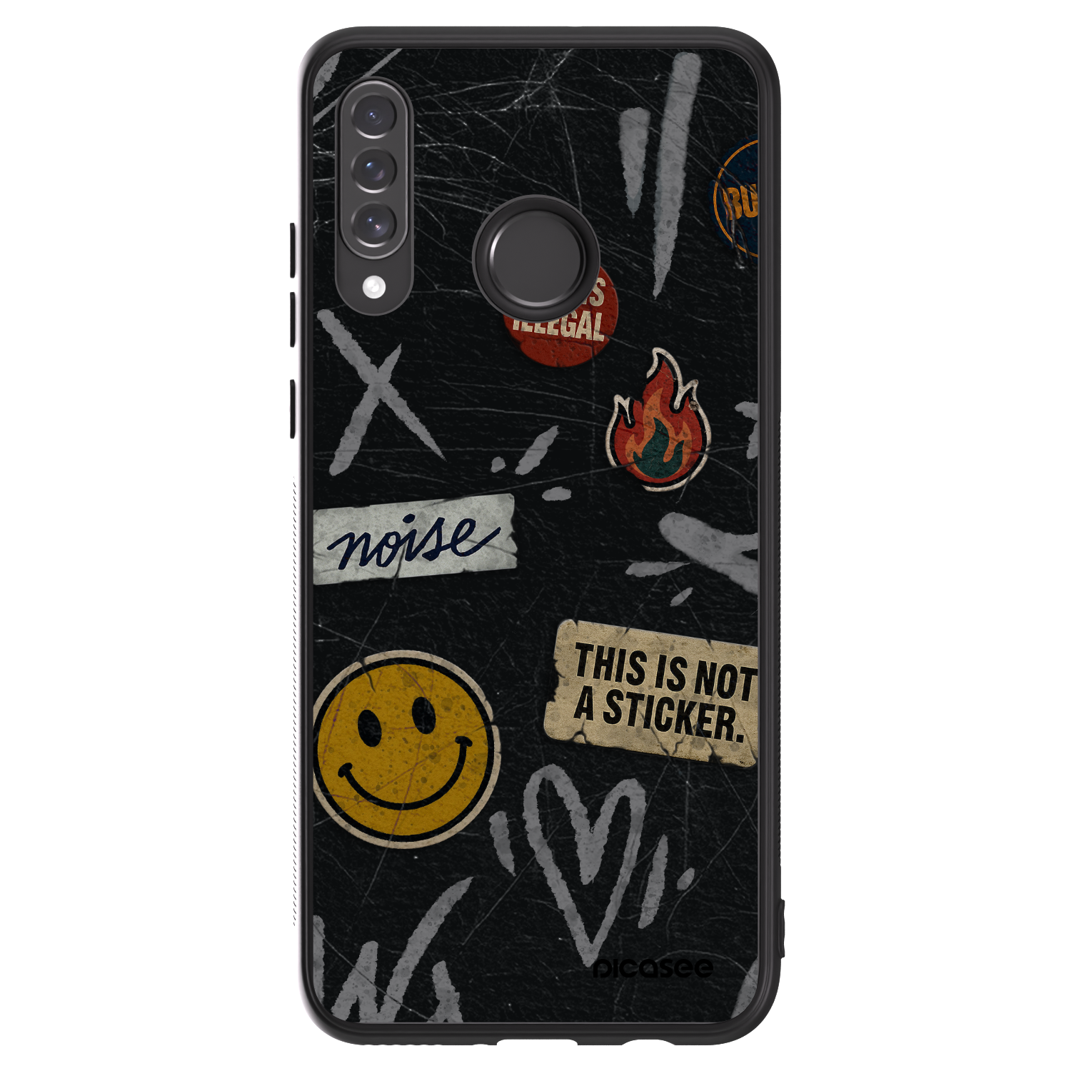 Picasee ULTIMATE CASE na Huawei P30 Lite - STICKERS x TAGS