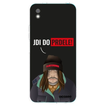 Picasee silikonowe czarne etui na Xiaomi Redmi 9A - Bezďák