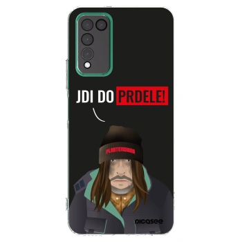 Picasee silikonowe przeźroczyste etui na Honor 10X Lite - Bezďák